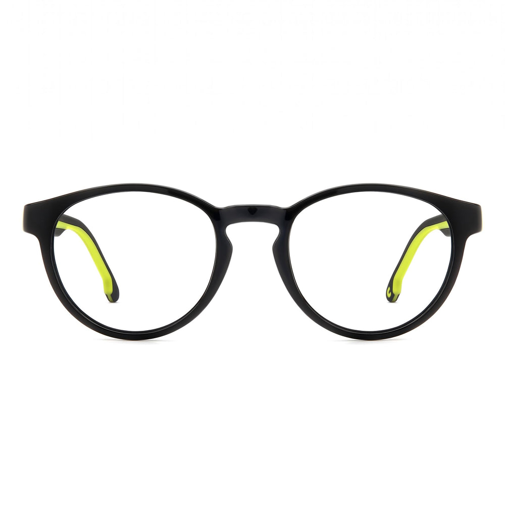 Carrera CARRERA 8886 Gafas Unisex Casual Ovaladas de Plástico Negro Verde Lentes Sin Demostración Talla 50
