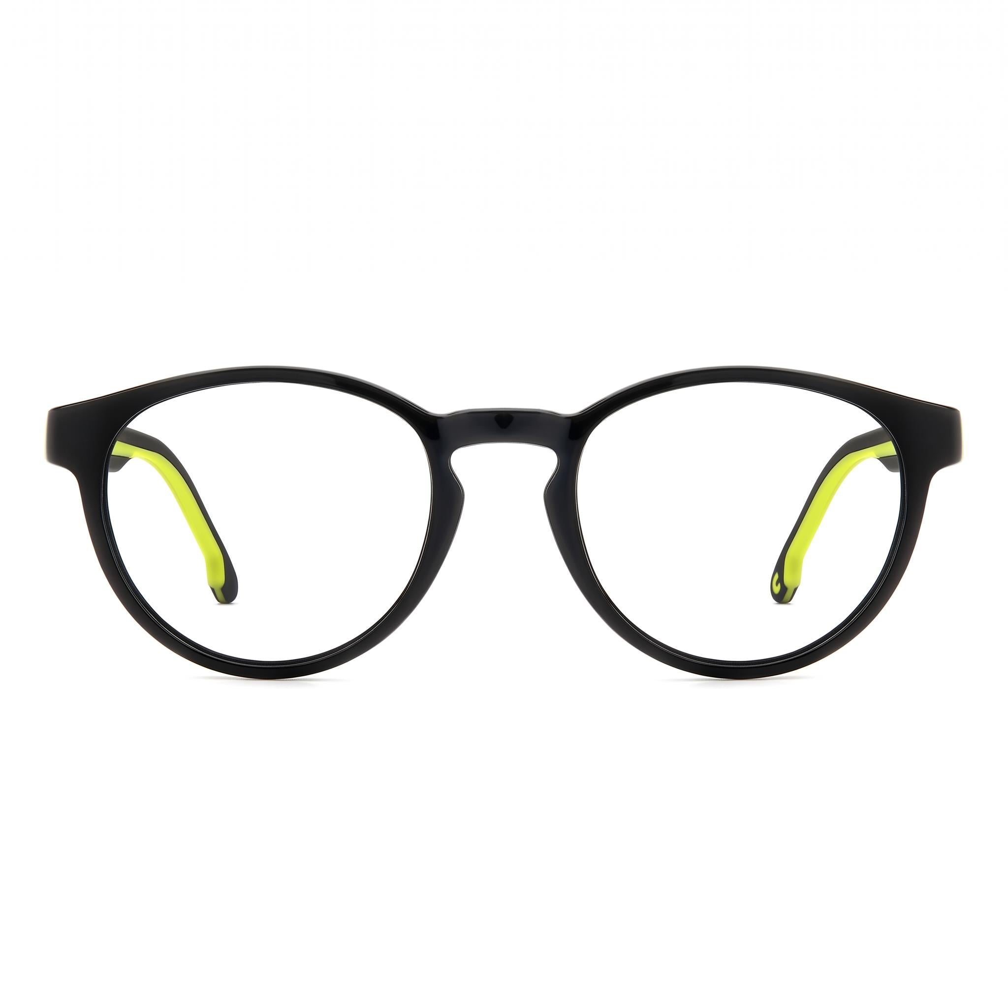 Carrera CARRERA 8886 Gafas Unisex Casual Ovaladas de Plástico Negro Verde Lentes Sin Demostración Talla 50, Photo 2