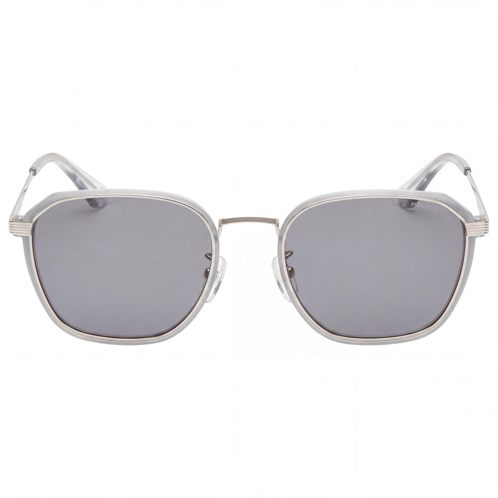 Gafas de sol Police Spld46 para mujer, metal Palladio, gris verde, 53 mm
