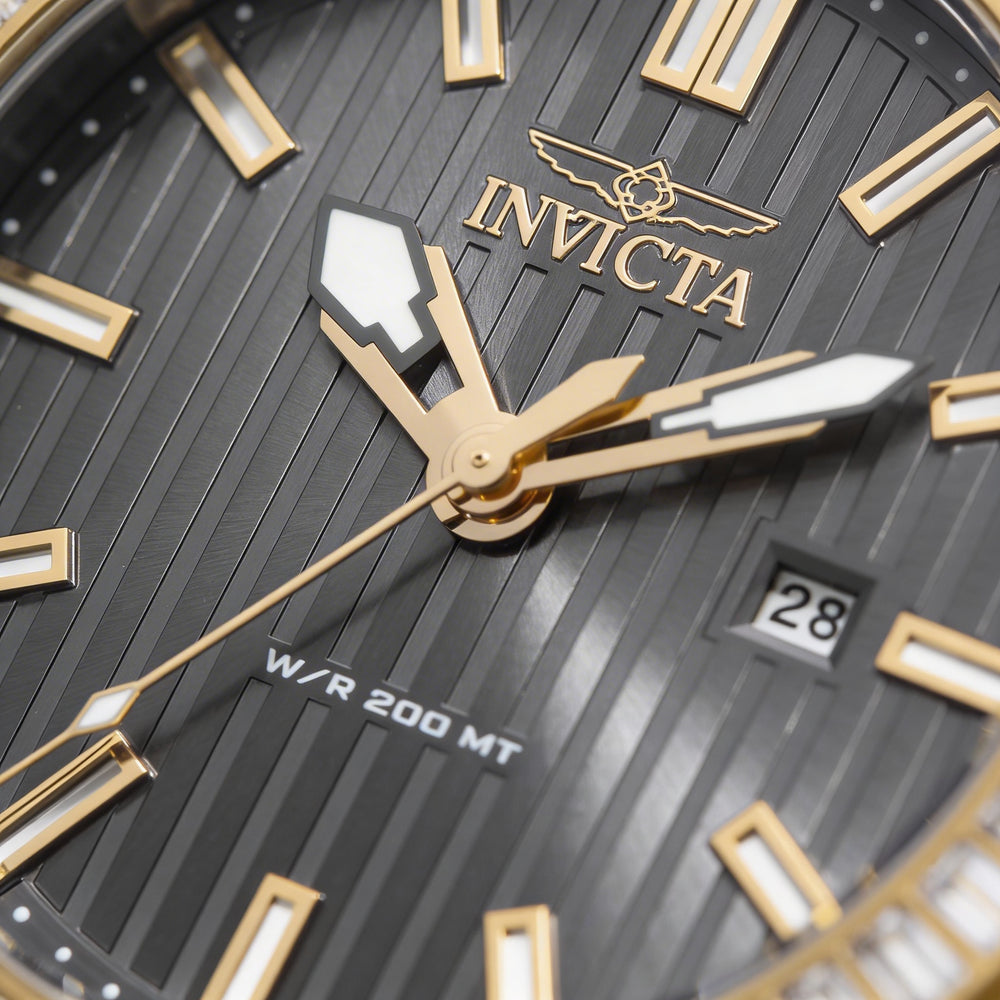 Invicta Akula 49135 Unisex Silver Stainless Steel Quartz Bracelet Watch, Grey Dial, 58mm Case, 20 ATM Water Resistant