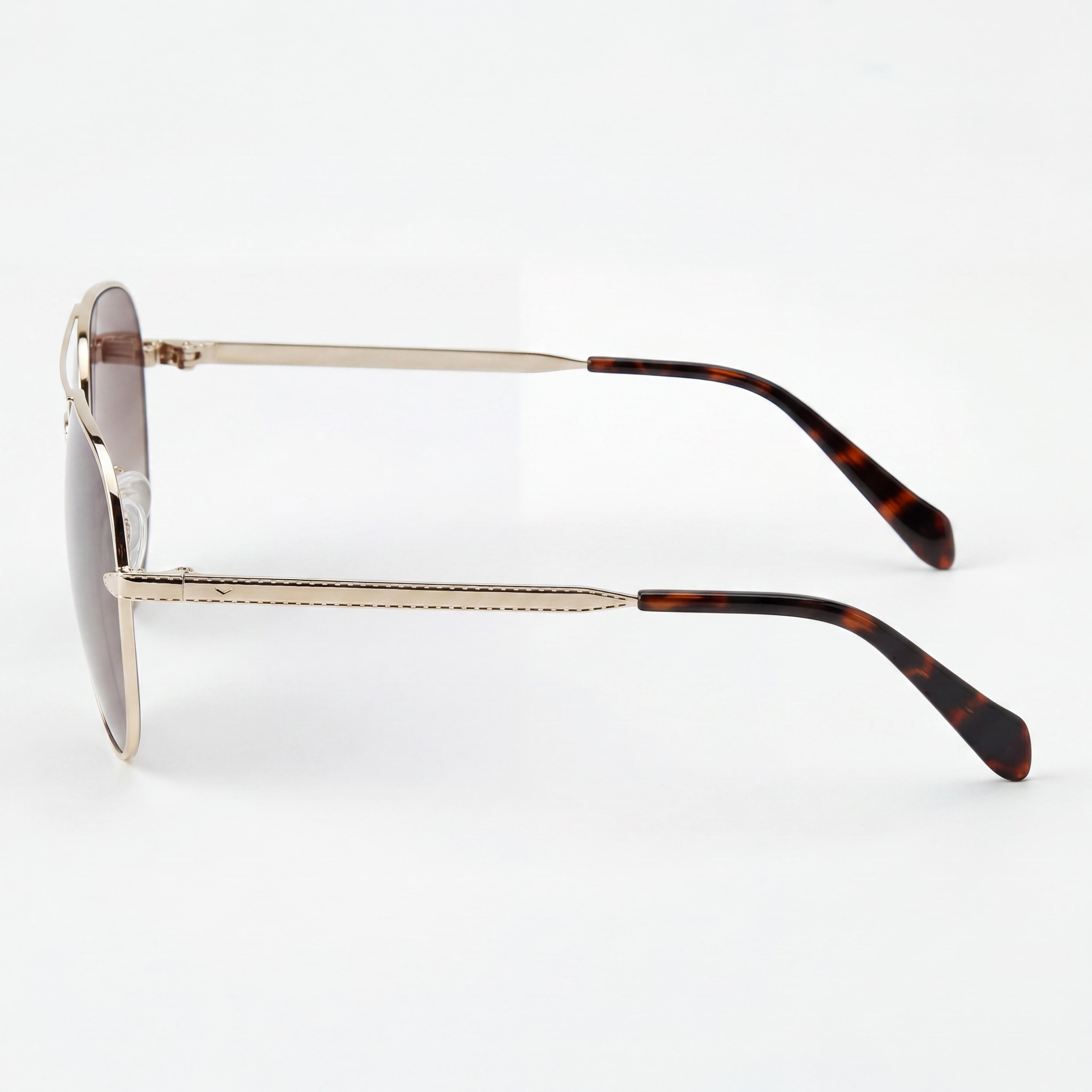 Gafas de sol Fossil Fos 3141/G/S de acero inoxidable dorado claro para mujer con protección UV de 59 mm, Photo 3
