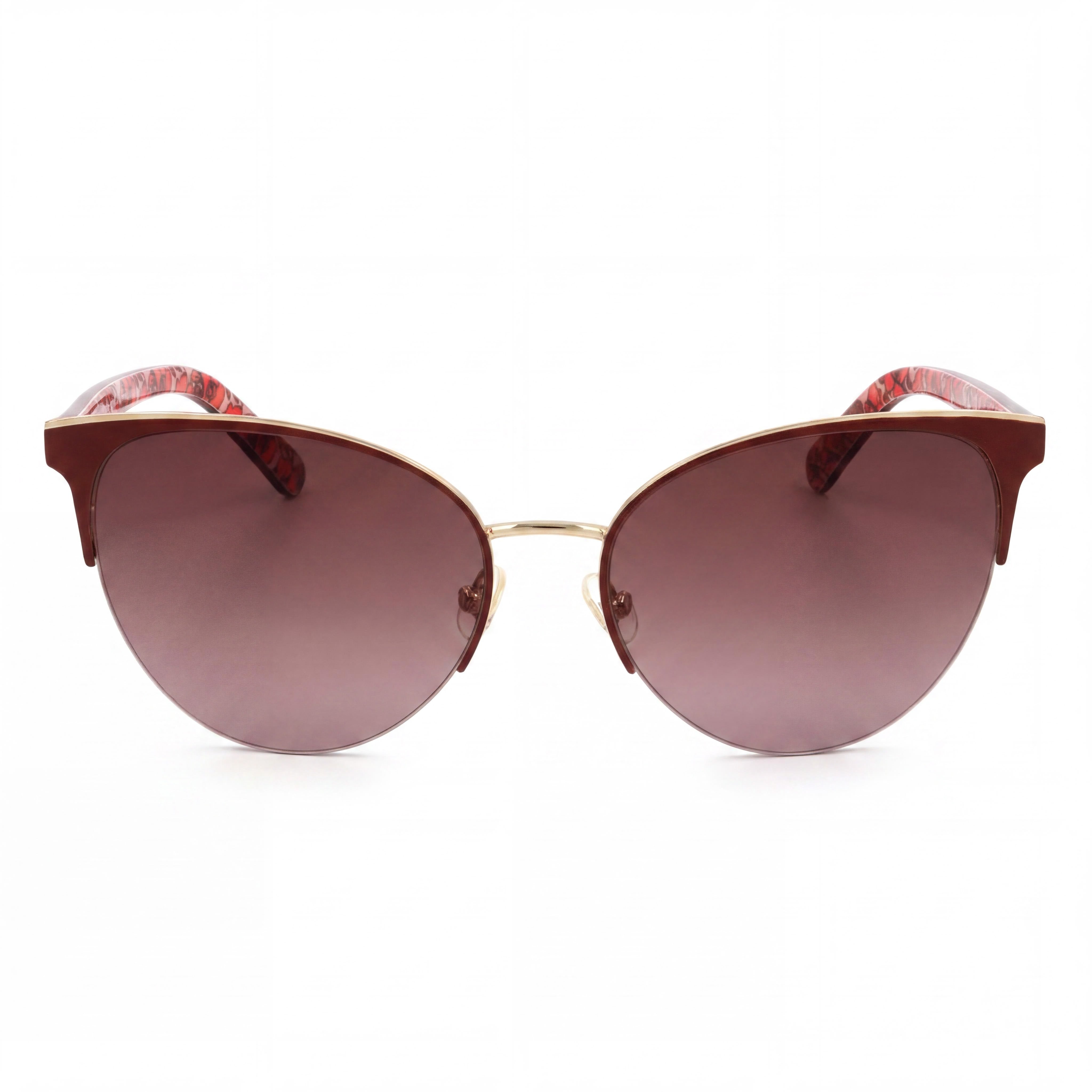 kate spade new york Casual Women's Red Pink Stainless Steel Pink Shaded UV Sunglasses 57mm, Photo 2