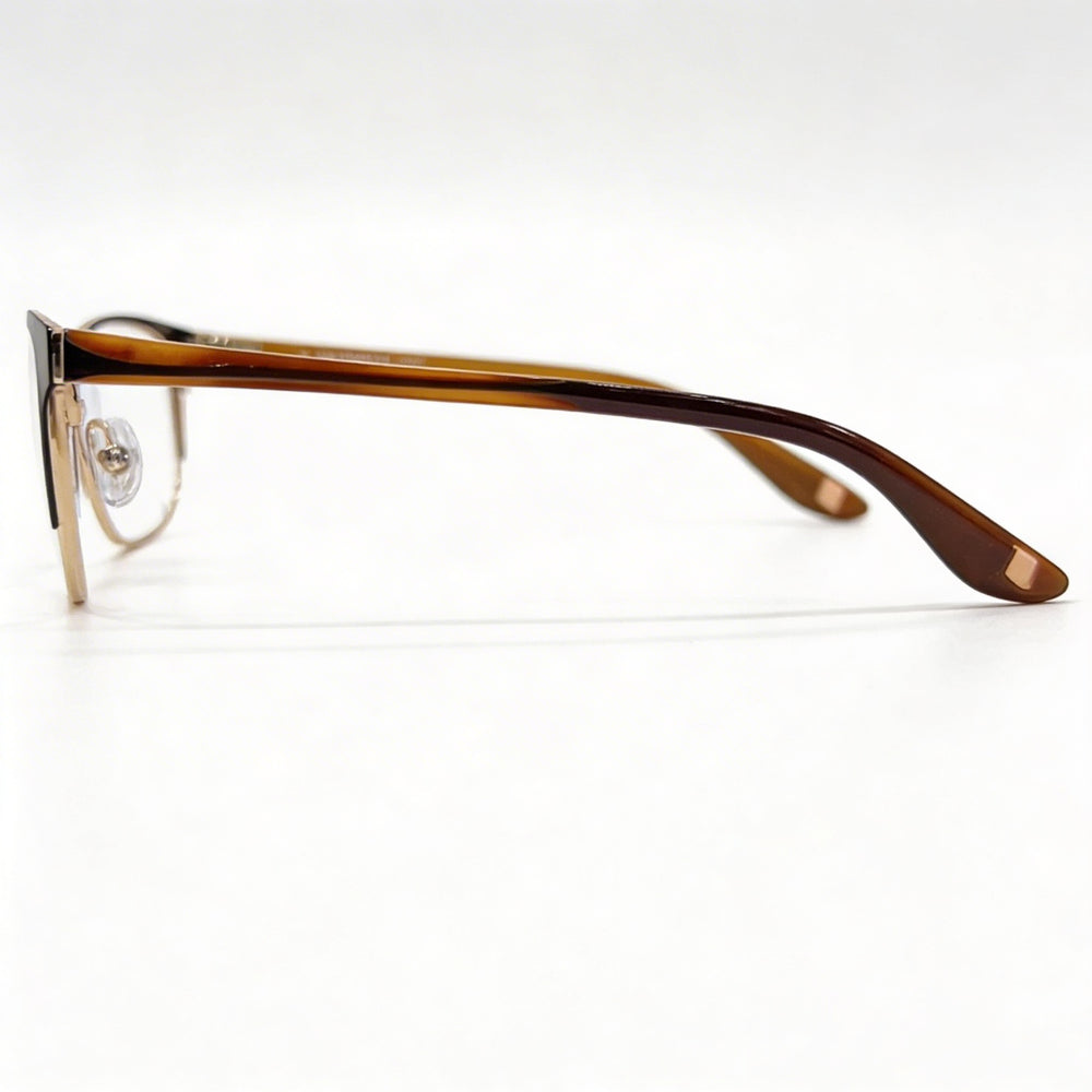 Gafas de plástico Liz Claiborne L 644 para hombre con montura de rejilla, 50-16-140