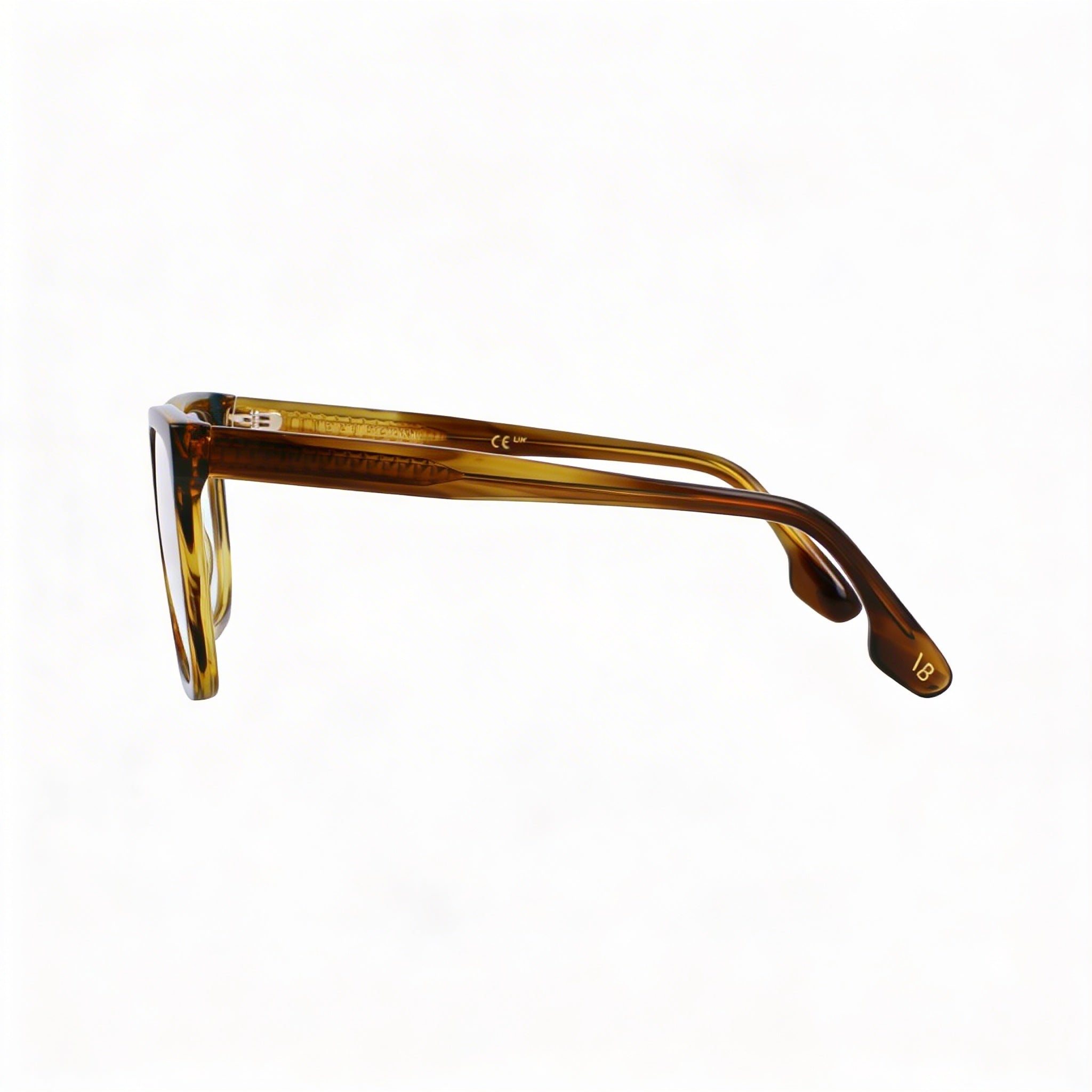 Victoria Beckham Vb2670 Women's Khaki Striped Optical Eyeglasses 53mm Lens, 17mm Bridge, 140mm Temple, Photo 3