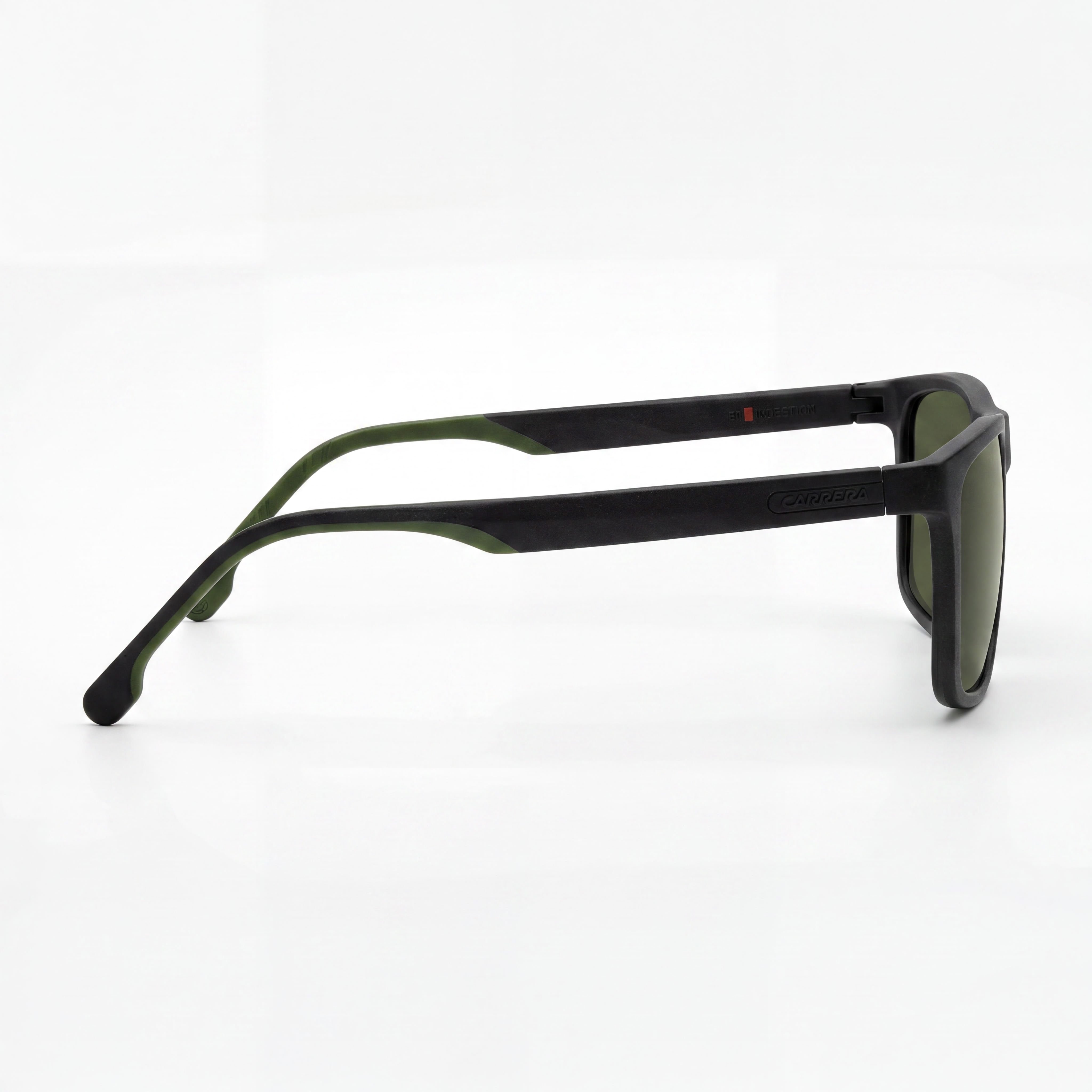 Gafas de sol Carrera para hombre 8047/S negras verdes con montura de poliamida y protección UV de 58 mm, Photo 3