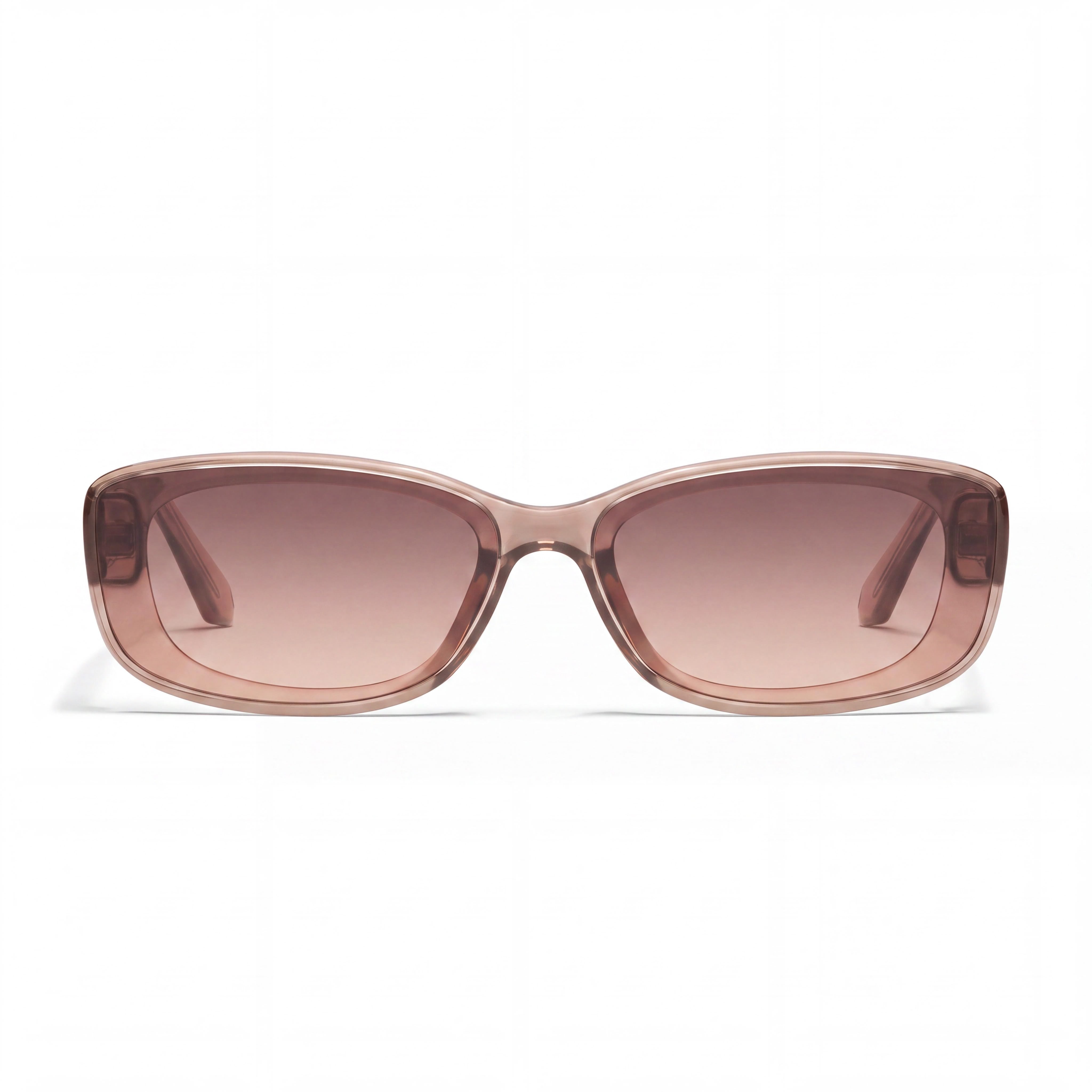 QUAY AUSTRALIA Vibe Check Women's Doe Brown Fawn Frame Brown Fawn Lens INJECTION UV Protected 55mm Sunglasses, Photo 2
