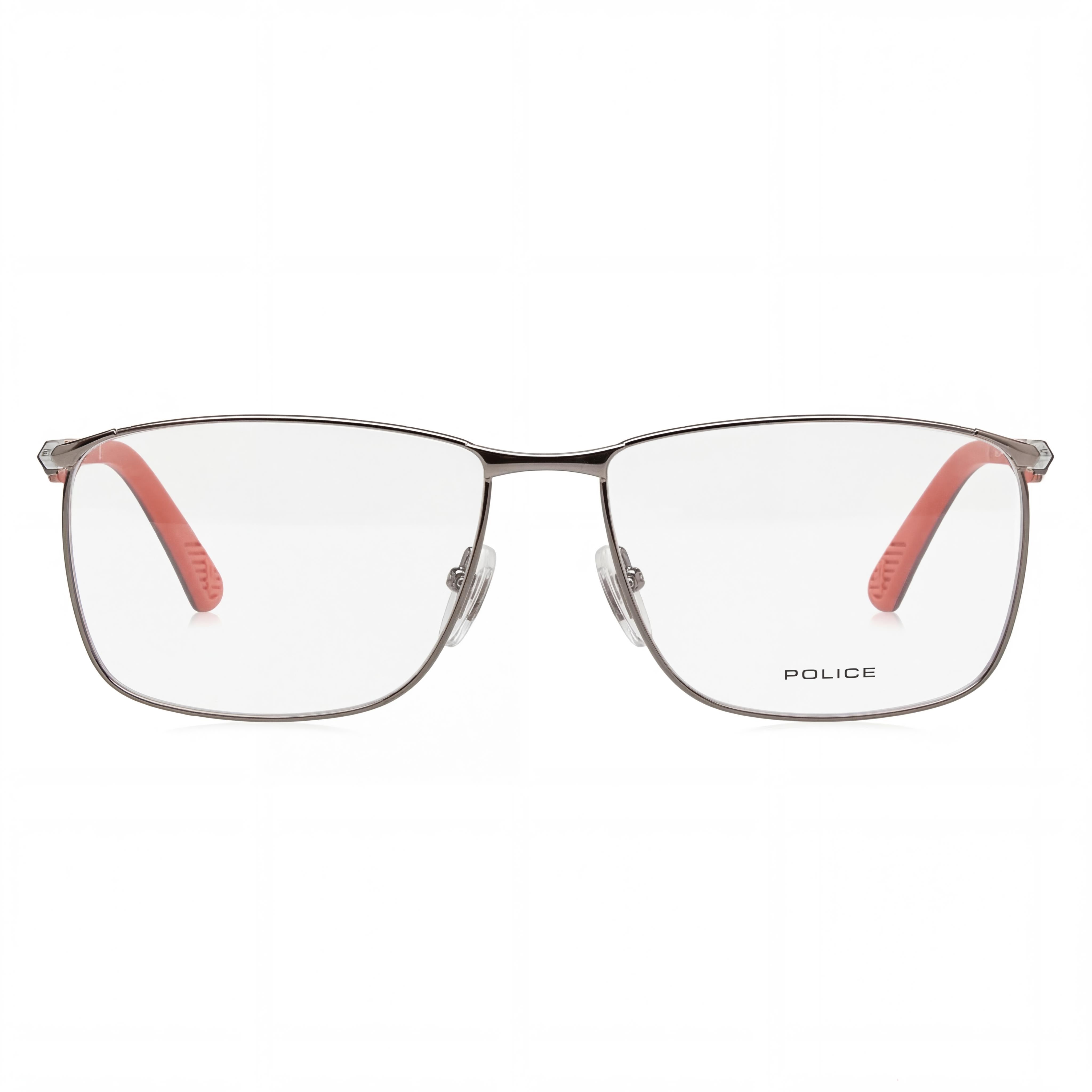 Gafas para hombre Police Classic con montura metálica en acabado rutenio brillante, ancho de lente de 57 mm, Photo 2