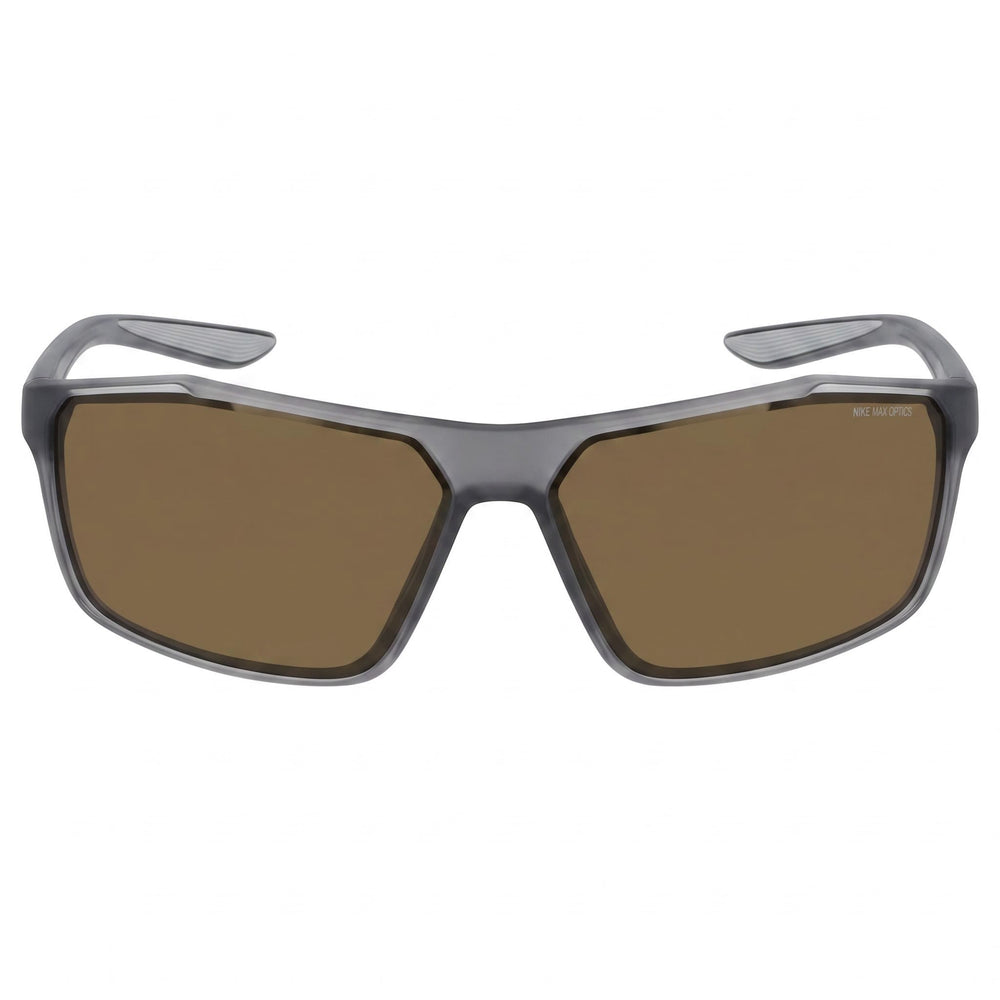 Nike Windstorm M Cw4672 Men's Matte Dark Grey Brown Bronze Titanium UV Protection Sunglasses 65mm