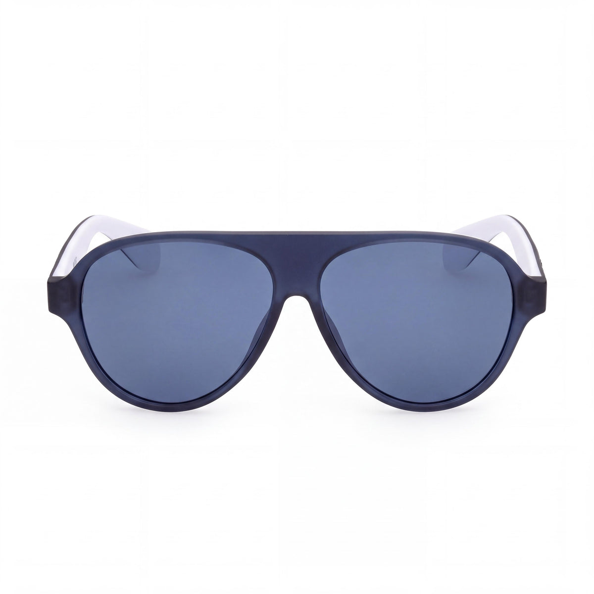 Gafas de sol adidas Originals Or005992x para hombre con montura inyectada azul y lentes con espejo azul y protección UV de 57 mm, Photo 2