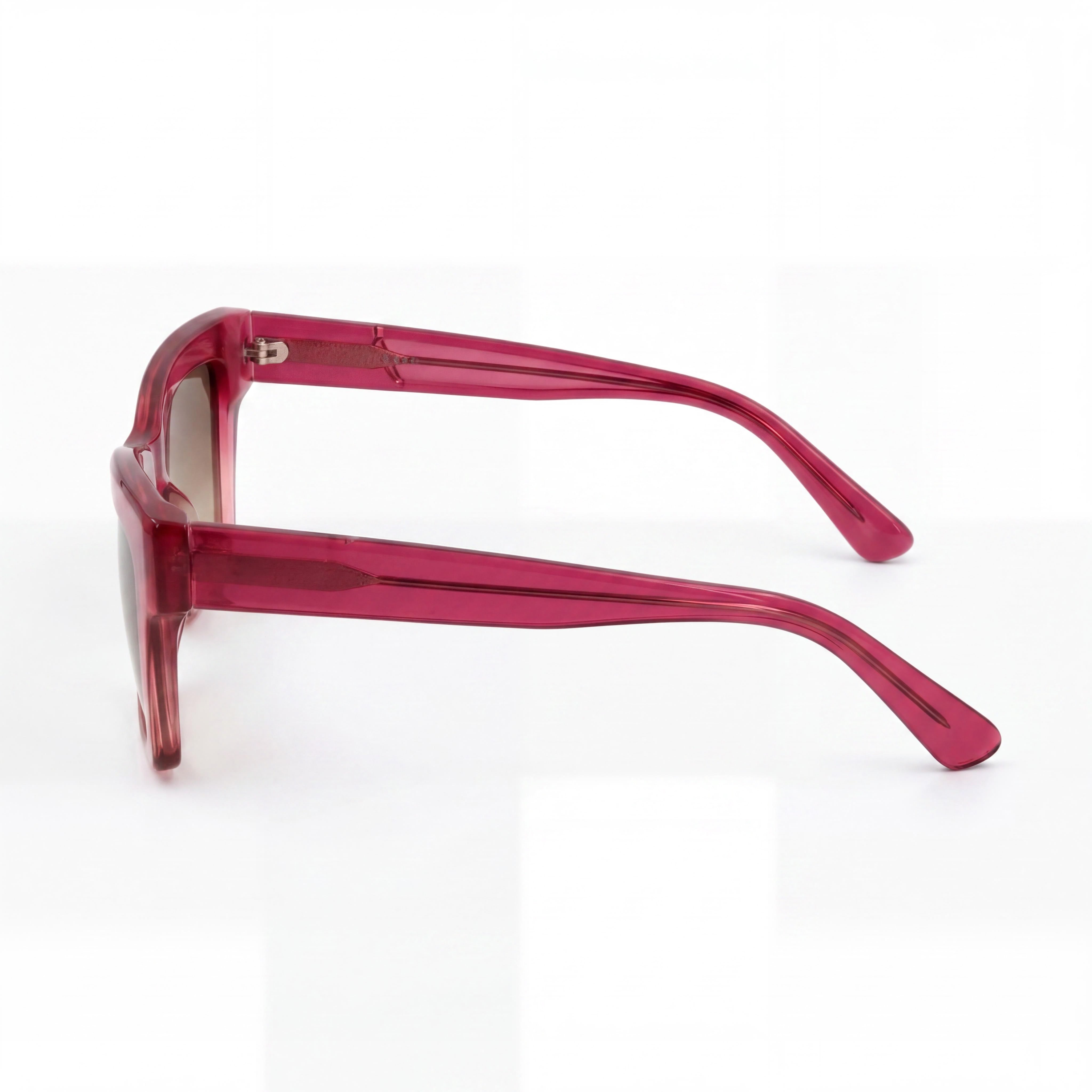 Furla Sfu465 Women's Bordeaux Plastic Frame Sunglasses with Brown Gradient UV Protected Lenses 53mm, Photo 3