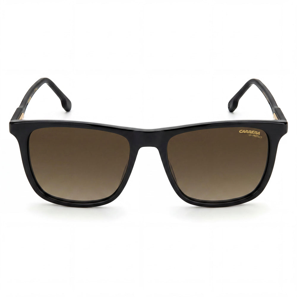 Carrera 261/S Black Rectangle Sunglasses for Men, 53mm