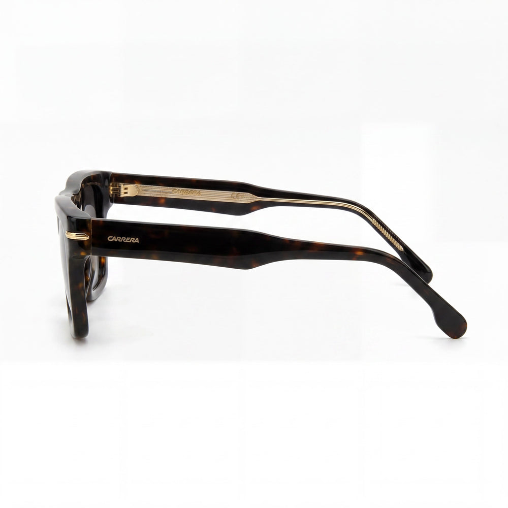 Carrera Classic Unisex Acetate Dark Havana/Dark Grey Shaded Frame with Dark Grey Gradient UV Protection Lenses 54mm