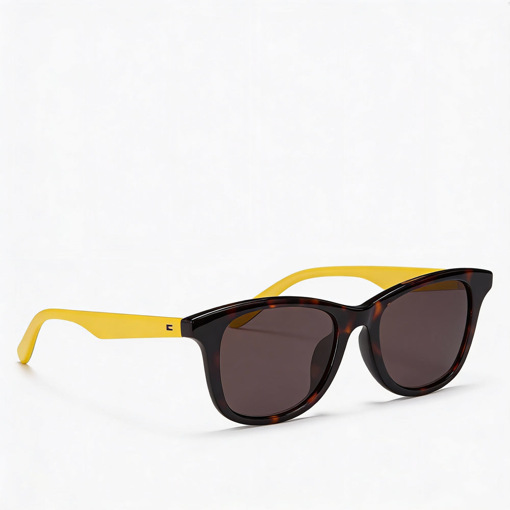 Gafas de sol Tommy Hilfiger Wayfarers unisex Havana con montura de plástico y lentes marrones con protección UV de 51 mm