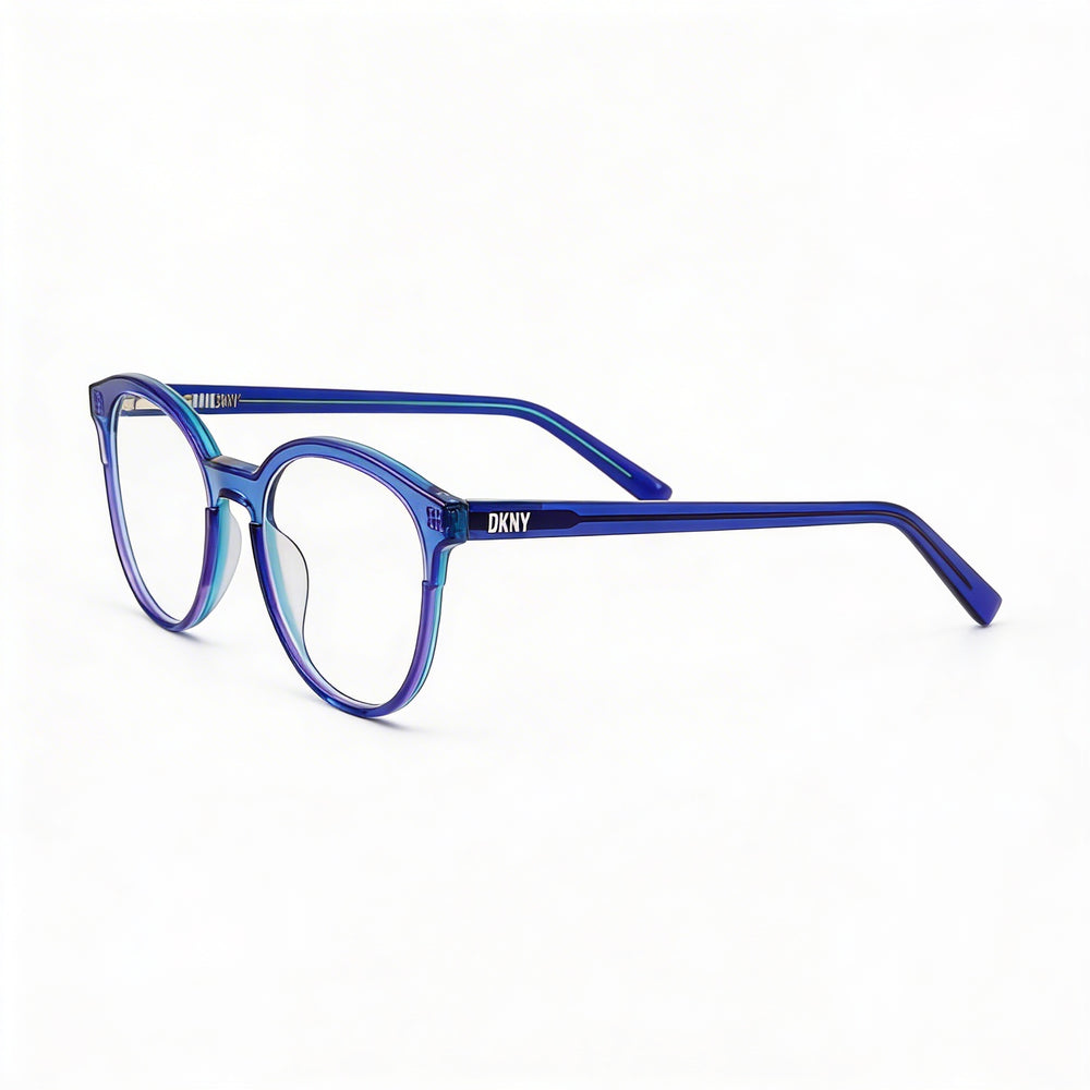 DKNY Classic Women's Triple Blueberry Acetate Eyeglasses with Non- Multicolor Lenses 50-18-140