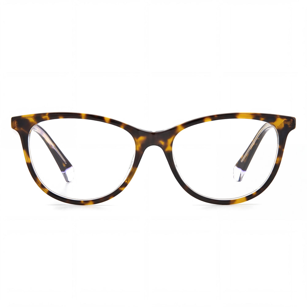 Polaroid Pld D395 Men's Havana Crystal Plastic Eyeglasses 52mm
