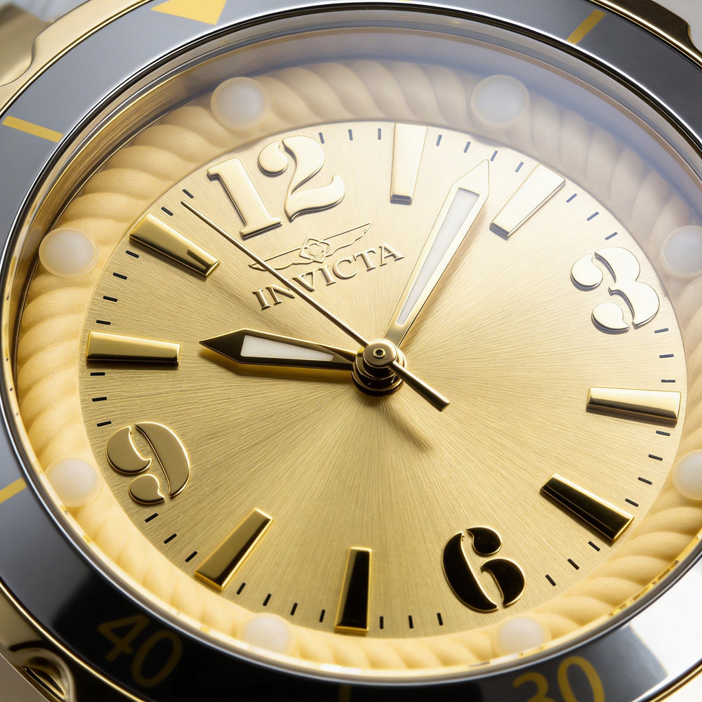 Invicta Angel Collection 48850 Unisex Gold Stainless Steel Quartz Watch 38mm