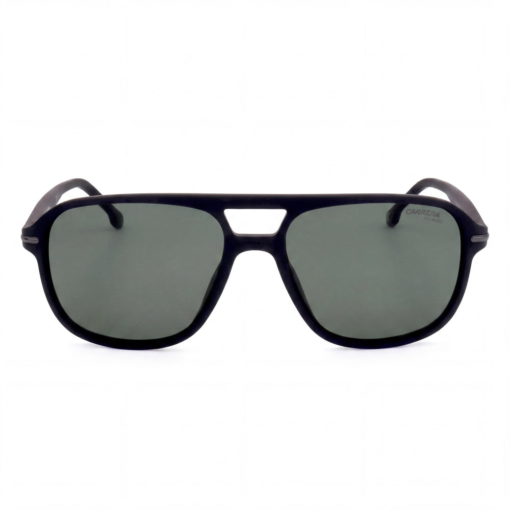 Carrera 279/S Unisex Polarized UV Protected Sunglasses, Matte Black Green Frame, Matte Black Lenses 56mm