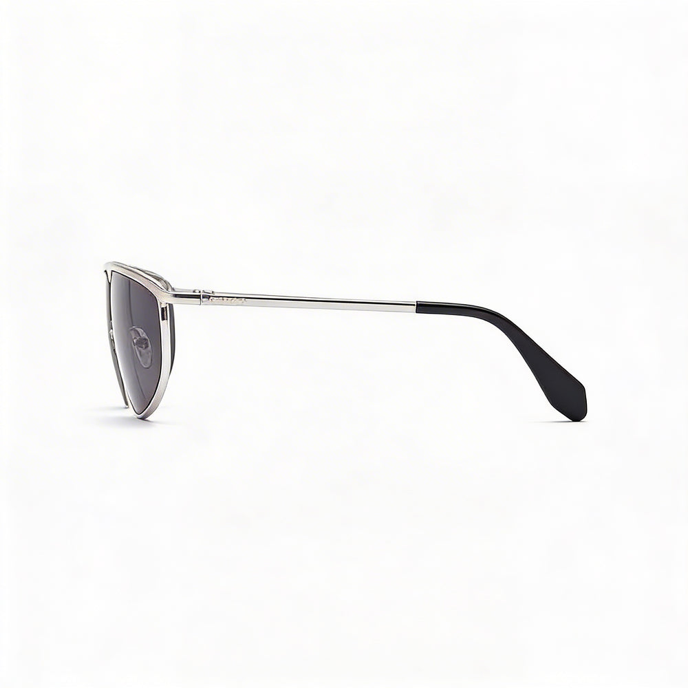 Gafas de sol de piloto de metal gris paladio Contemporaneo de hombre Adidas Originals con lentes grises y protección UV de 62 mm