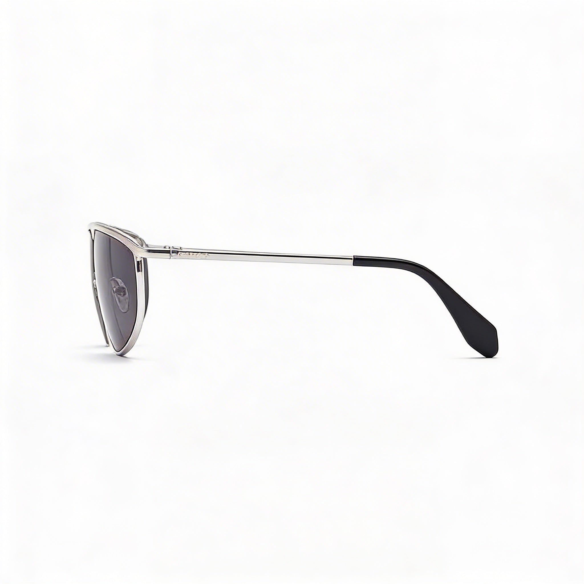 Gafas de sol de piloto de metal gris paladio Contemporaneo de hombre Adidas Originals con lentes grises y protección UV de 62 mm, Photo 2