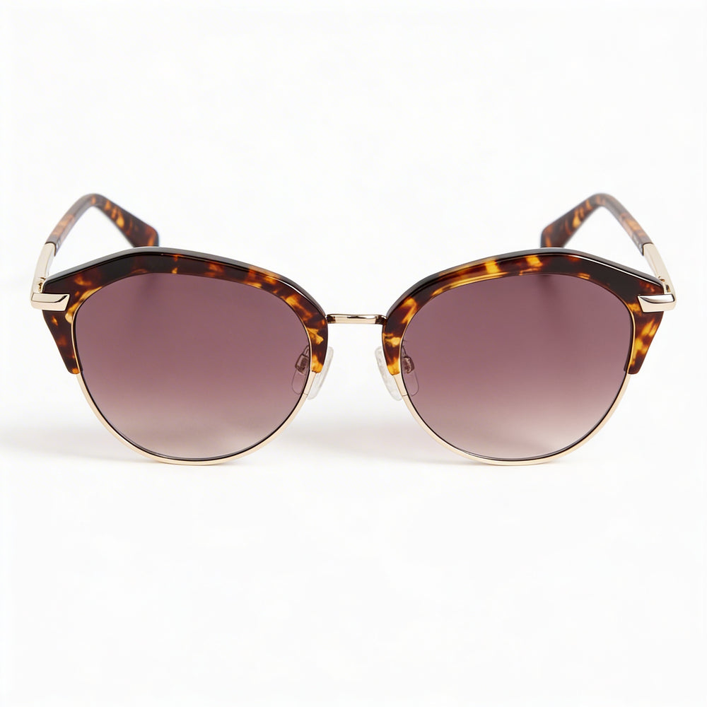 Rag & Bone Modern Heritage Women's Stainless Steel Havana Pink Sunglasses 55mm