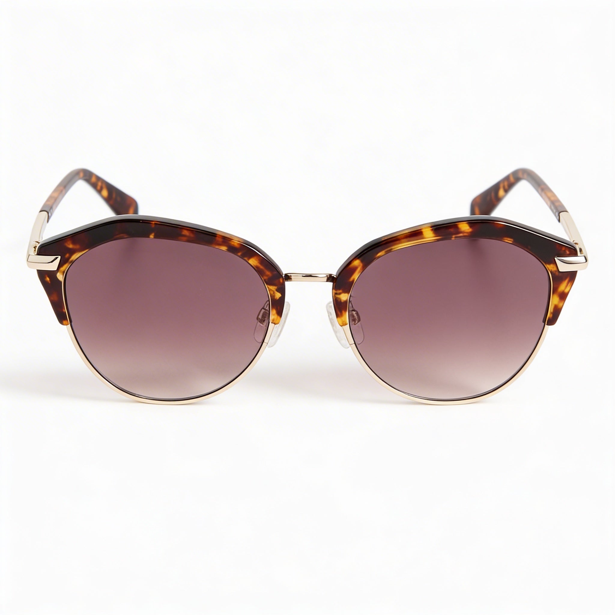 Rag & Bone Modern Heritage Women's Stainless Steel Havana Pink Sunglasses 55mm, Photo 2