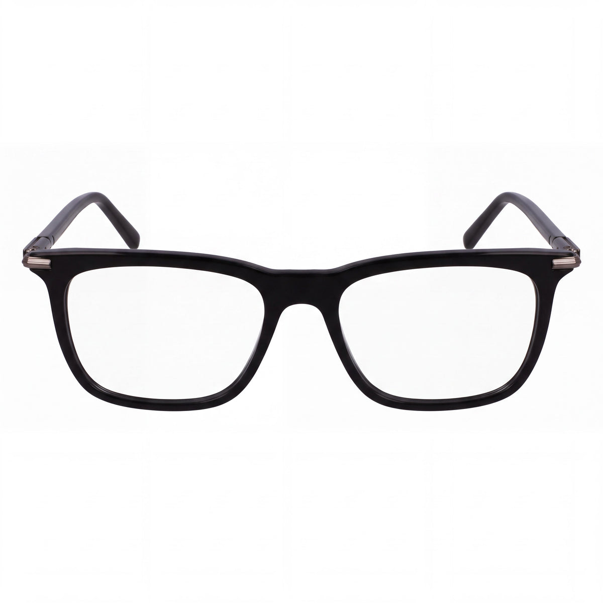 Gafas Ferragamo Casual para Hombre, Acetato Negro, No Polarizadas, 56mm, Photo 2