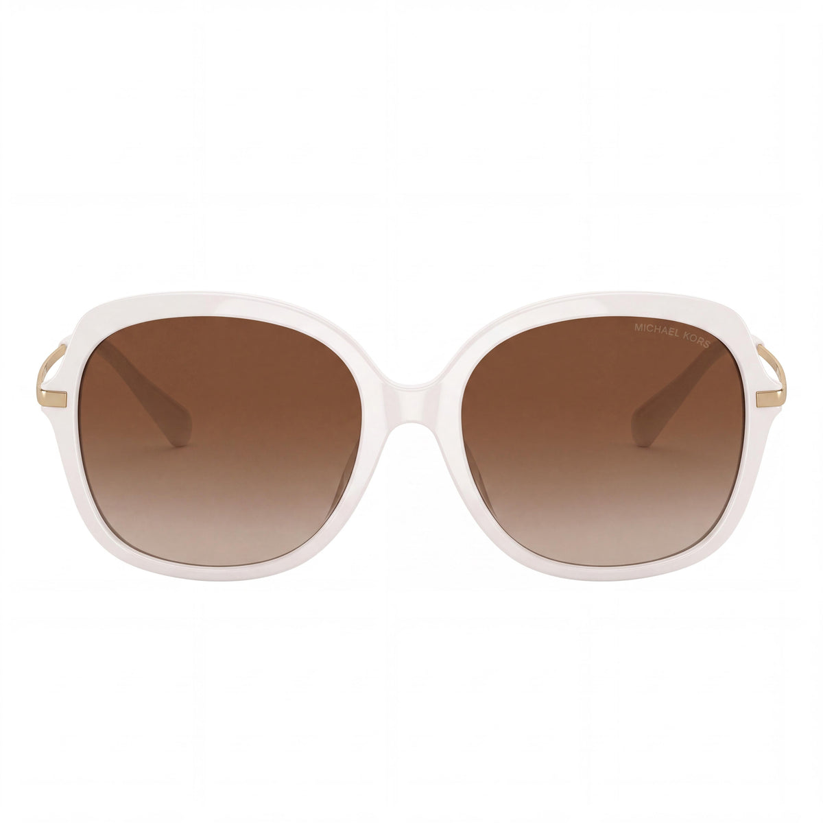 Michael Kors 2149u Women's Square Metal Bone Pearlized Brown Sunglasses 56mm, Photo 2
