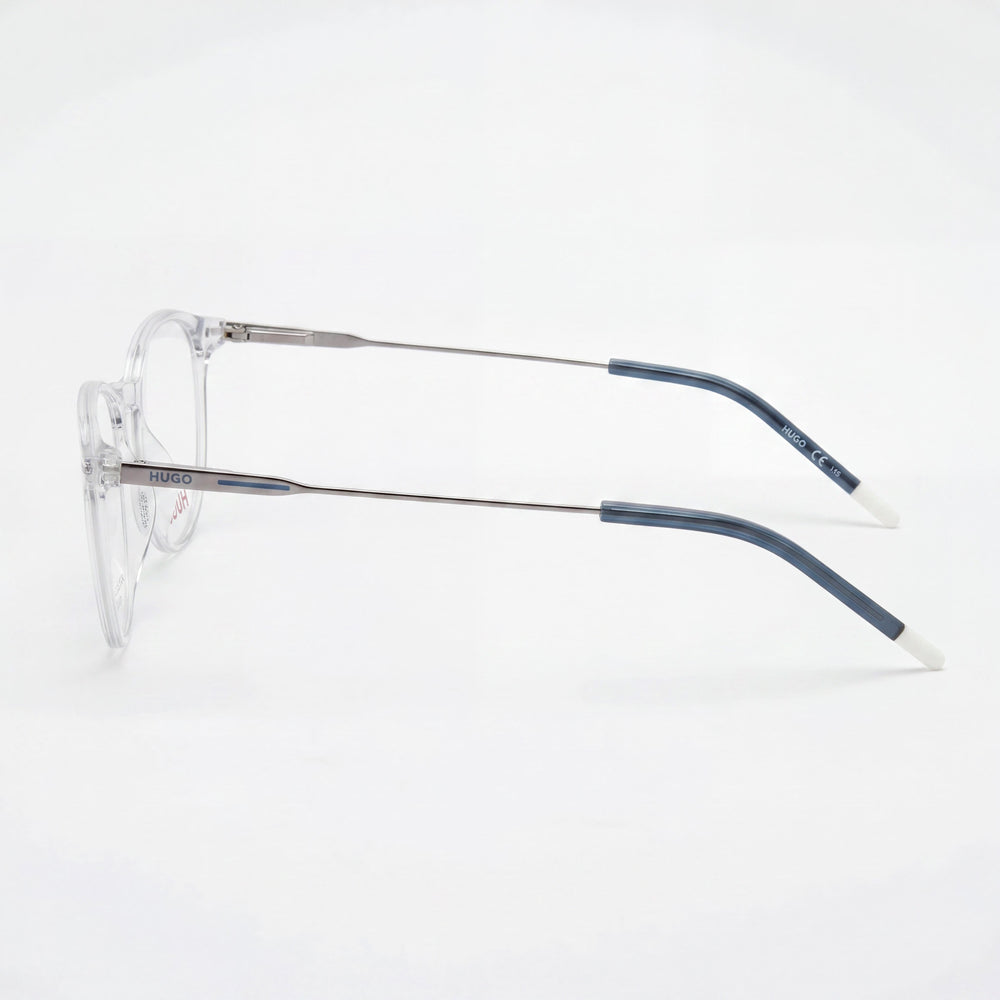 Hugo Boss Modern Hg 1206 Unisex Grey Ruthenium Magnesium Frame Grey Ruhteni Polycarbonate Non-Polarized Sunglasses 50mm