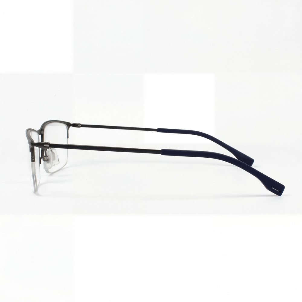 Hugo Boss Boss 0940 Gafas Hombre Gris Goma Aleación de Acero Sin Aumento 55mm
