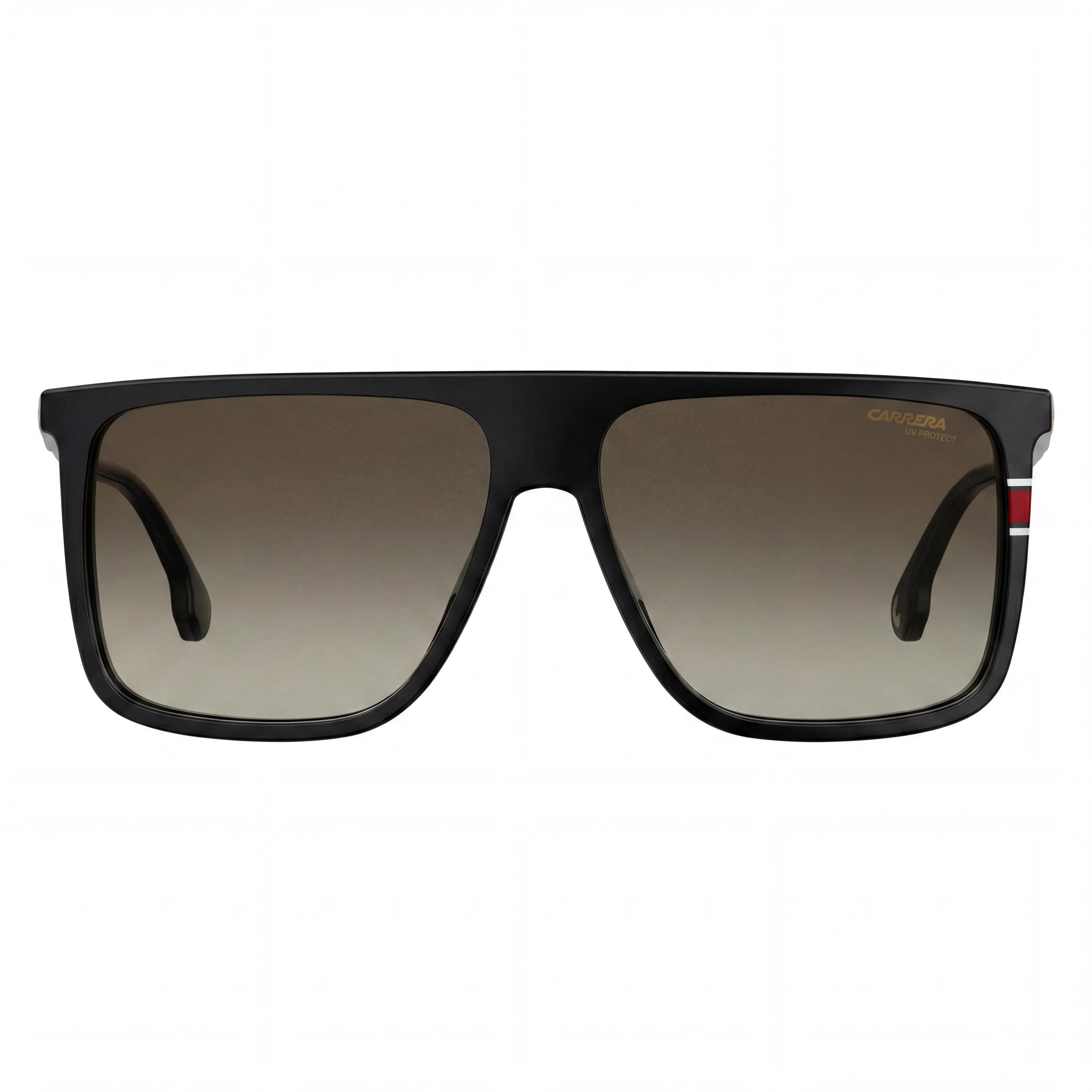 Carrera 172/N/S Unisex Plastic Black Brown Gradient UV Protection Non-Polarized Sunglasses 58mm, Photo 2