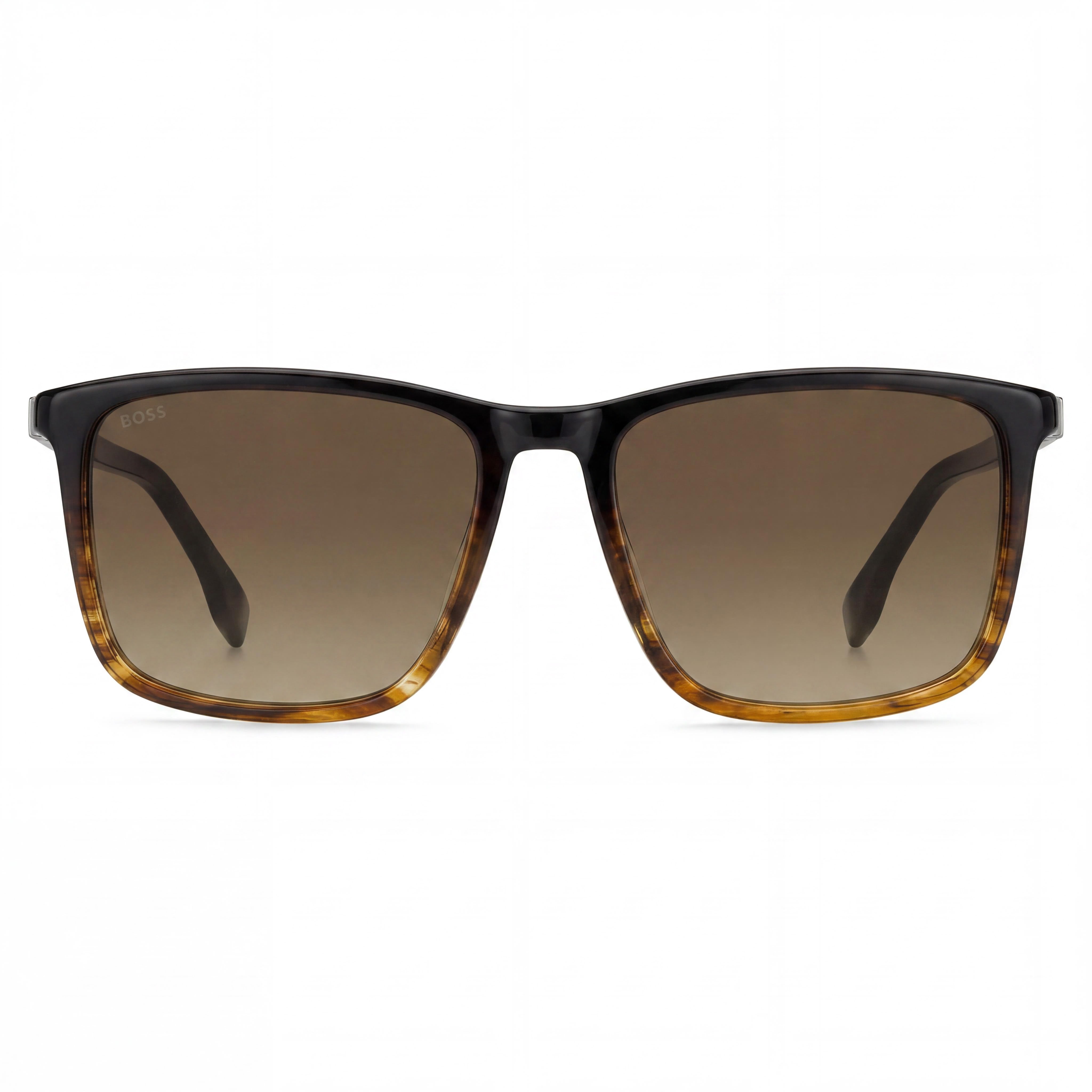 Hugo Boss Brown Rectangle Sunglasses for Men, 56mm, Photo 2