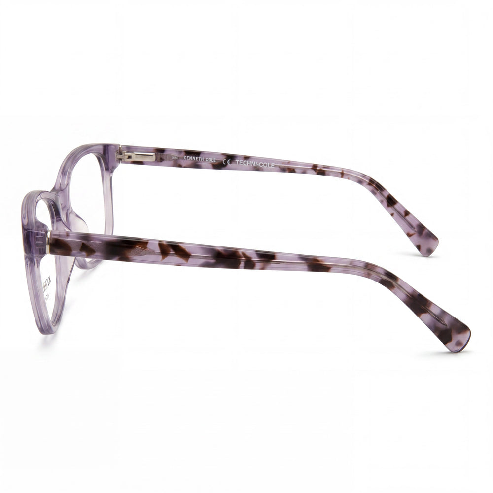 Kenneth Cole New York Men's Kc0326 Violet Plastic Clear Lens Eyewear 53mm