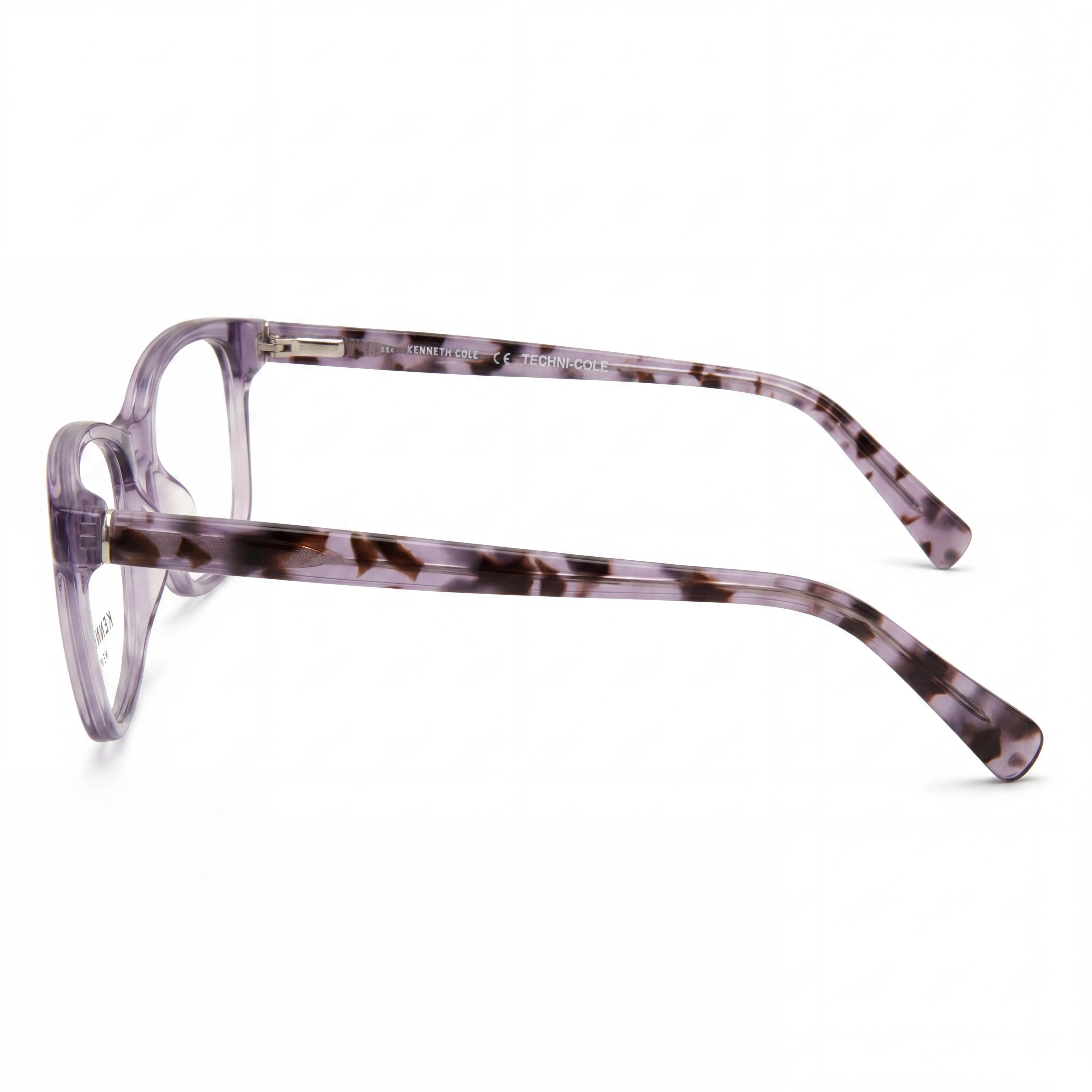 Kenneth Cole New York Men's Kc0326 Violet Plastic Clear Lens Eyewear 53mm, Photo 3