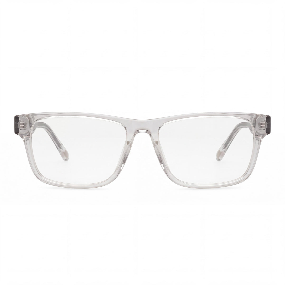 Skechers Rectangular Plastic Frame Women's Eyeglasses Crystal 53mm, Photo 2