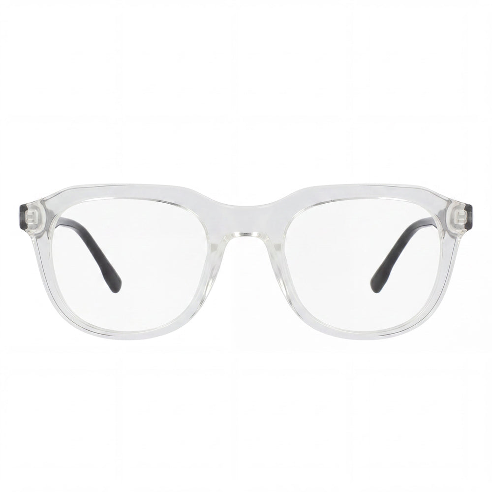 MCALLISTER Mc4537 Unisex Eyeglasses with Crystal Acetate Frame & Clear Polycarbonate Lenses (50-21-140)