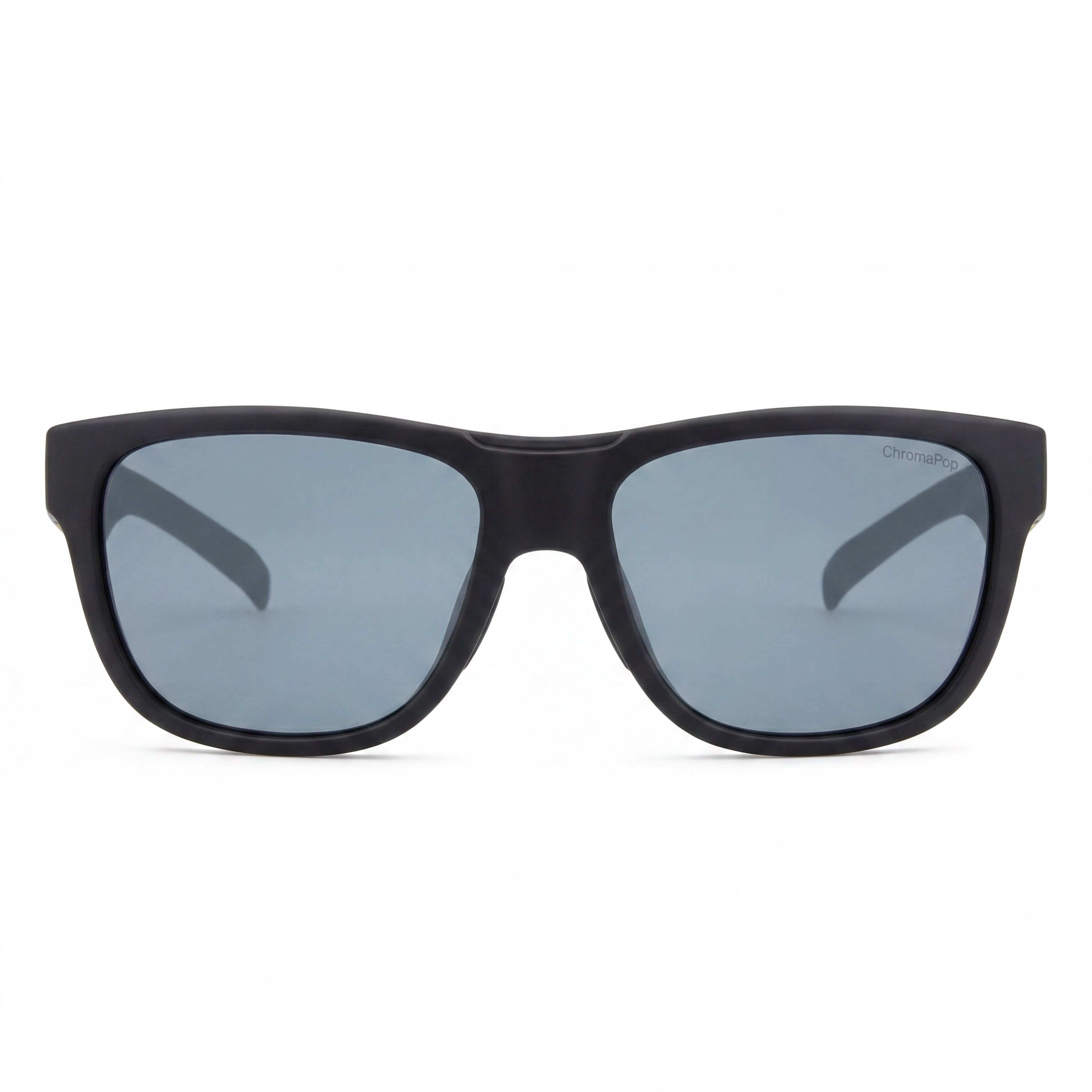 Gafas de sol unisex Smith Lowdown con montura de plástico negra y lentes antirreflejos de policarbonato plateado no polarizado, 54 mm, Photo 2