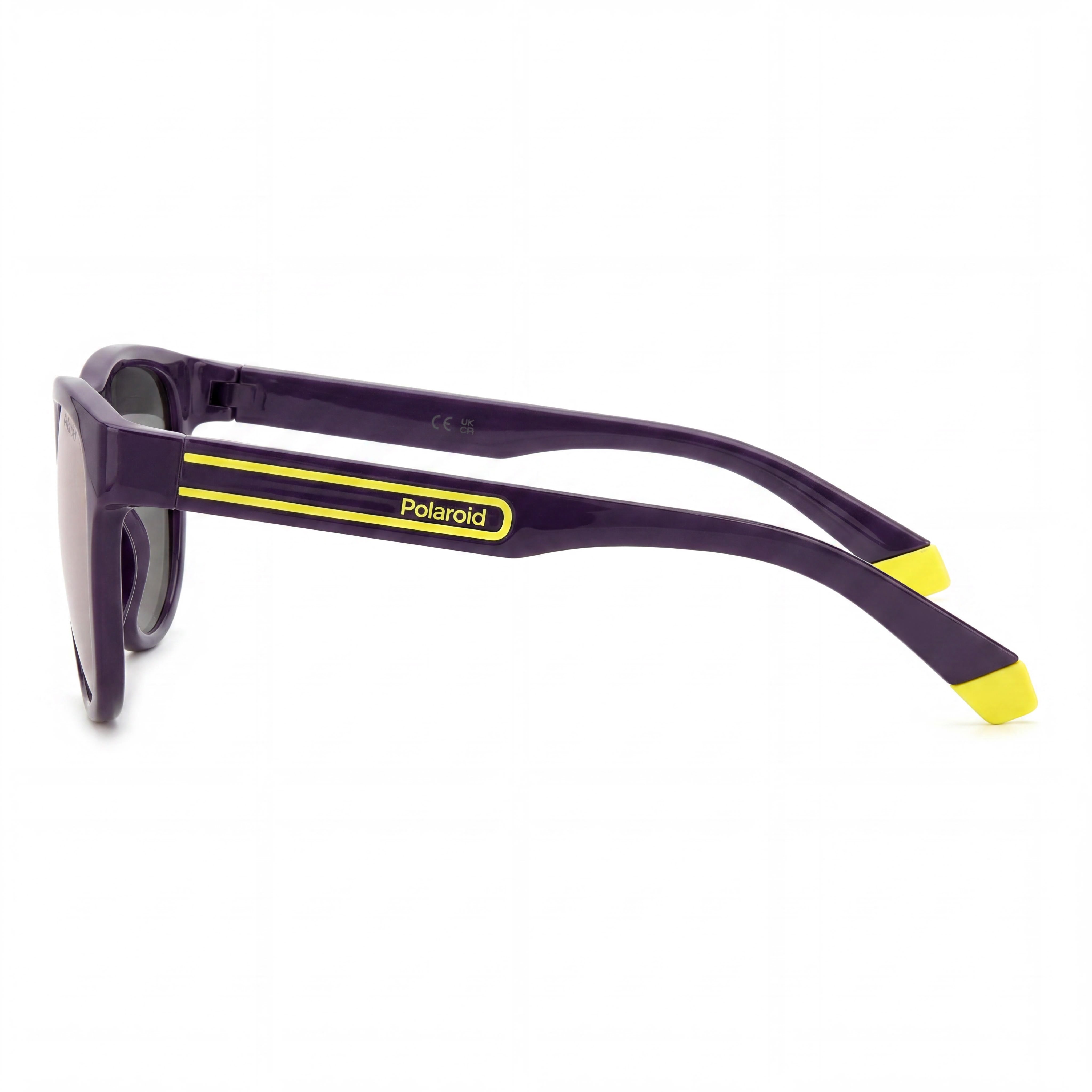 Polaroid Casual Men's Violet Polycarbonate Frame Polarized Rose Gold Multilayer Lenses Sunglasses 56mm, Photo 2