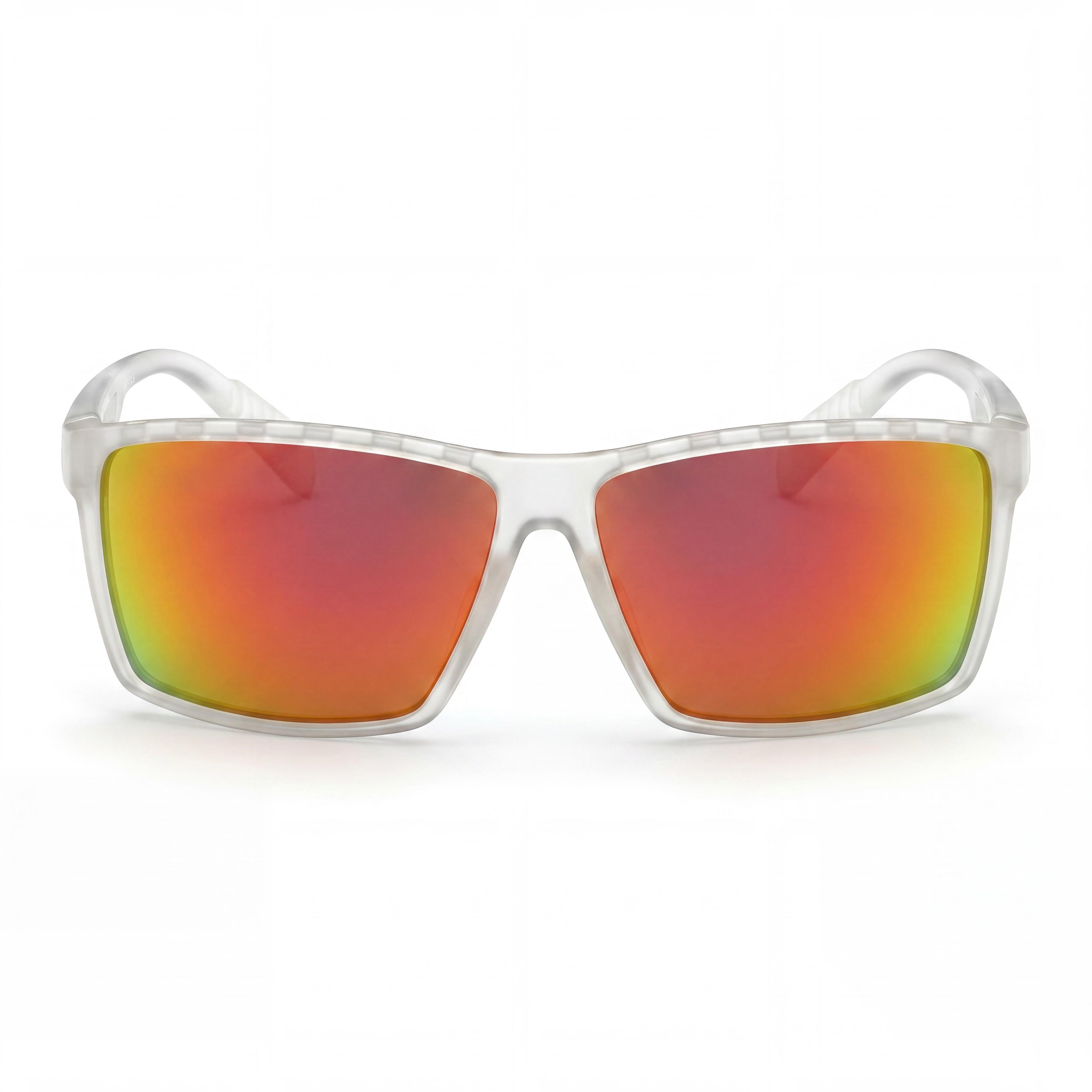 Gafas de sol clásicas adidas para hombre con montura de acetato Kristall y lentes de espejo marrones, protección UV, 63 mm, Photo 2