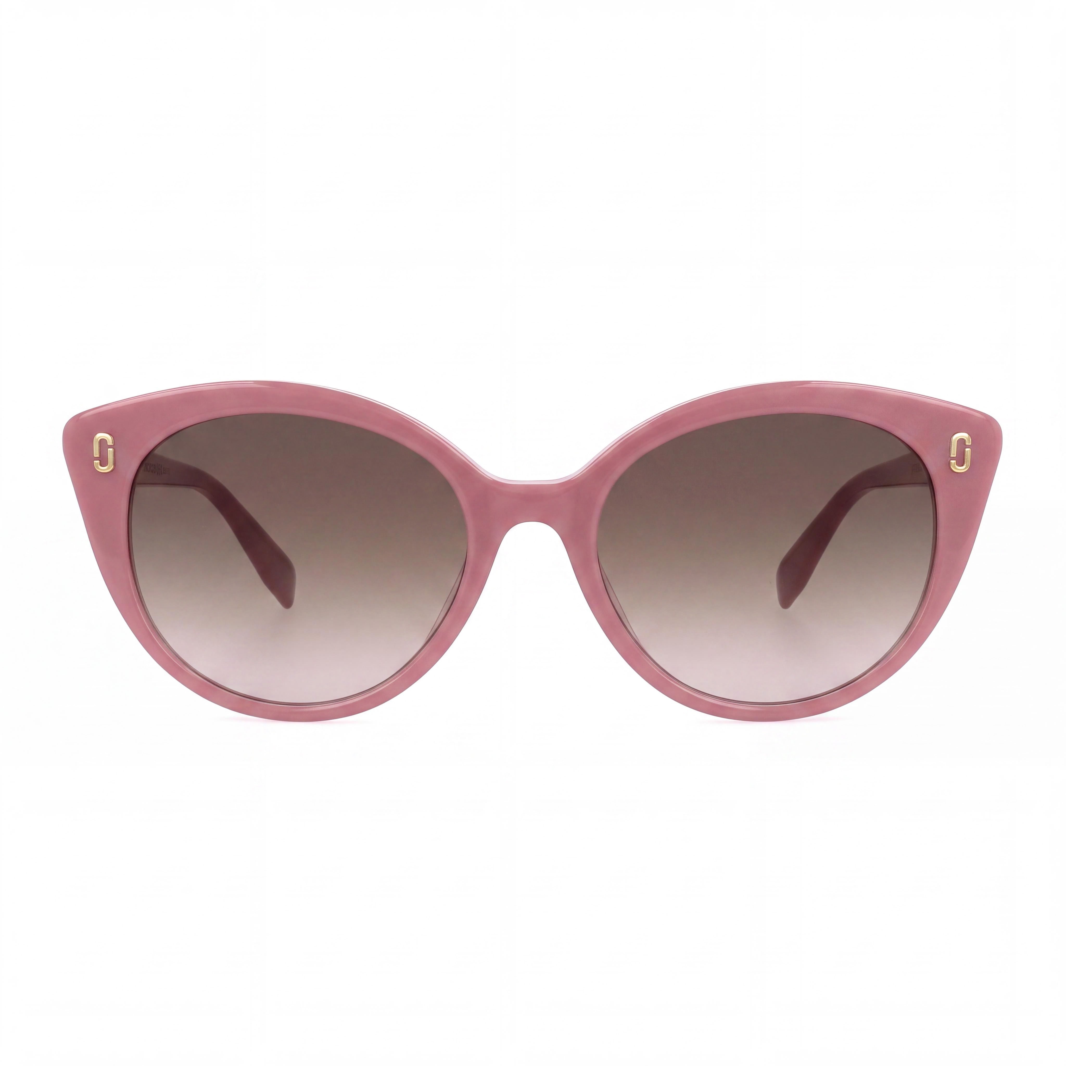 Marc Jacobs Classic Pink Non-Polarized Sunglasses for Women - Bridge Width 18mm, Temple Length 145mm, Photo 2