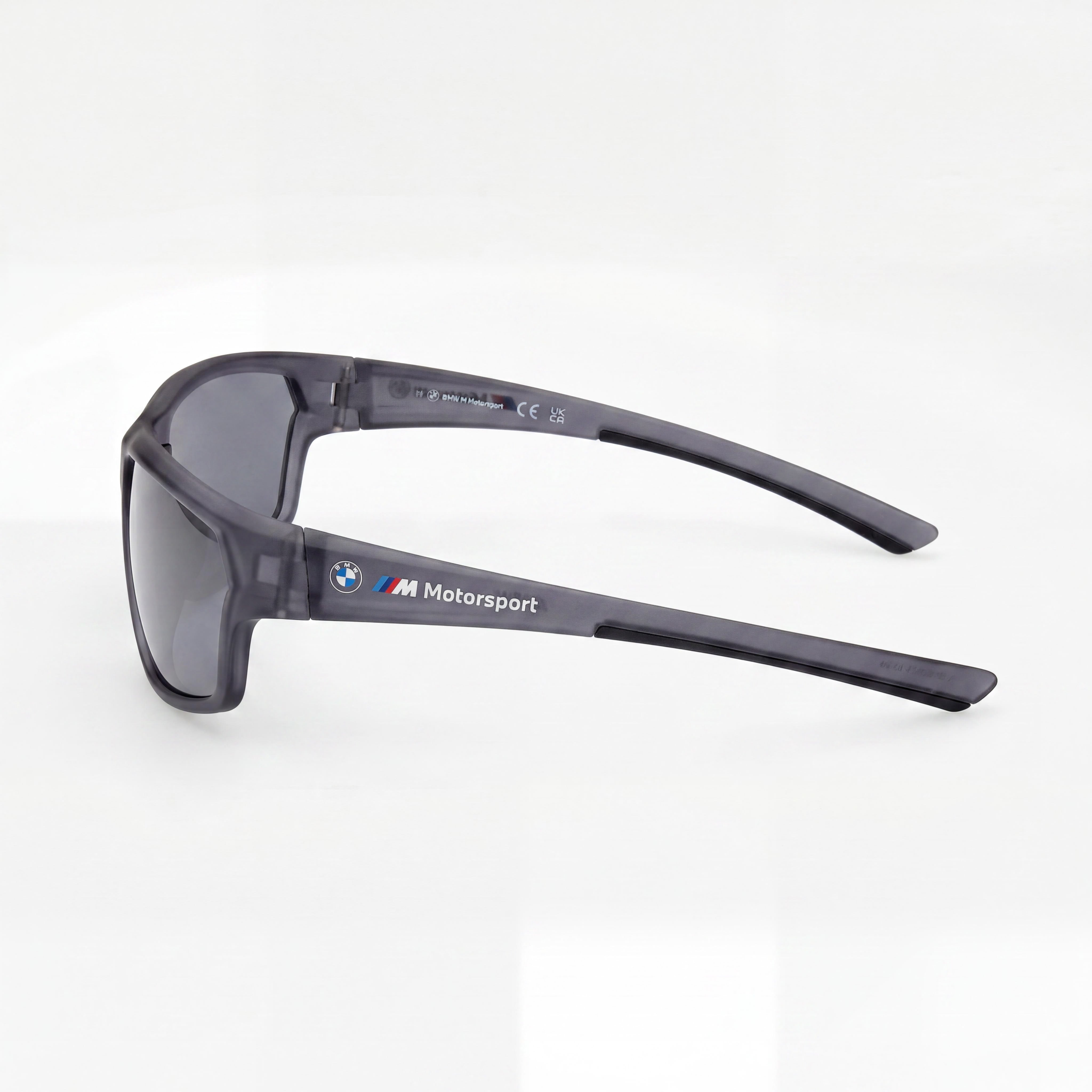 Gafas de sol BMW MOTORSPORT para hombre, modernas, de metal, rectangulares, inyectadas, armazón gris, lentes polarizadas humo, UV 66-16-130, Photo 3