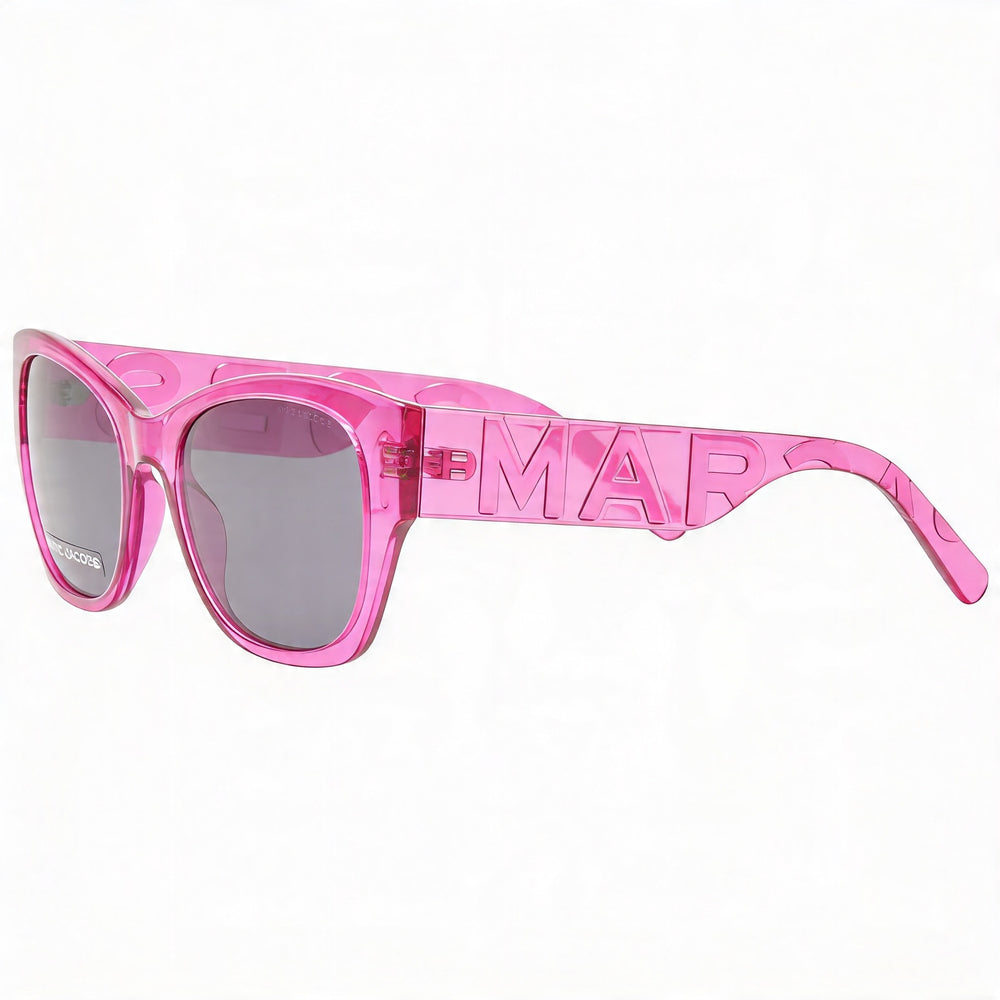 Marc Jacobs Modern Women's Fuchsia Plastic Frame Eyewear featuring 54mm Lens Width and