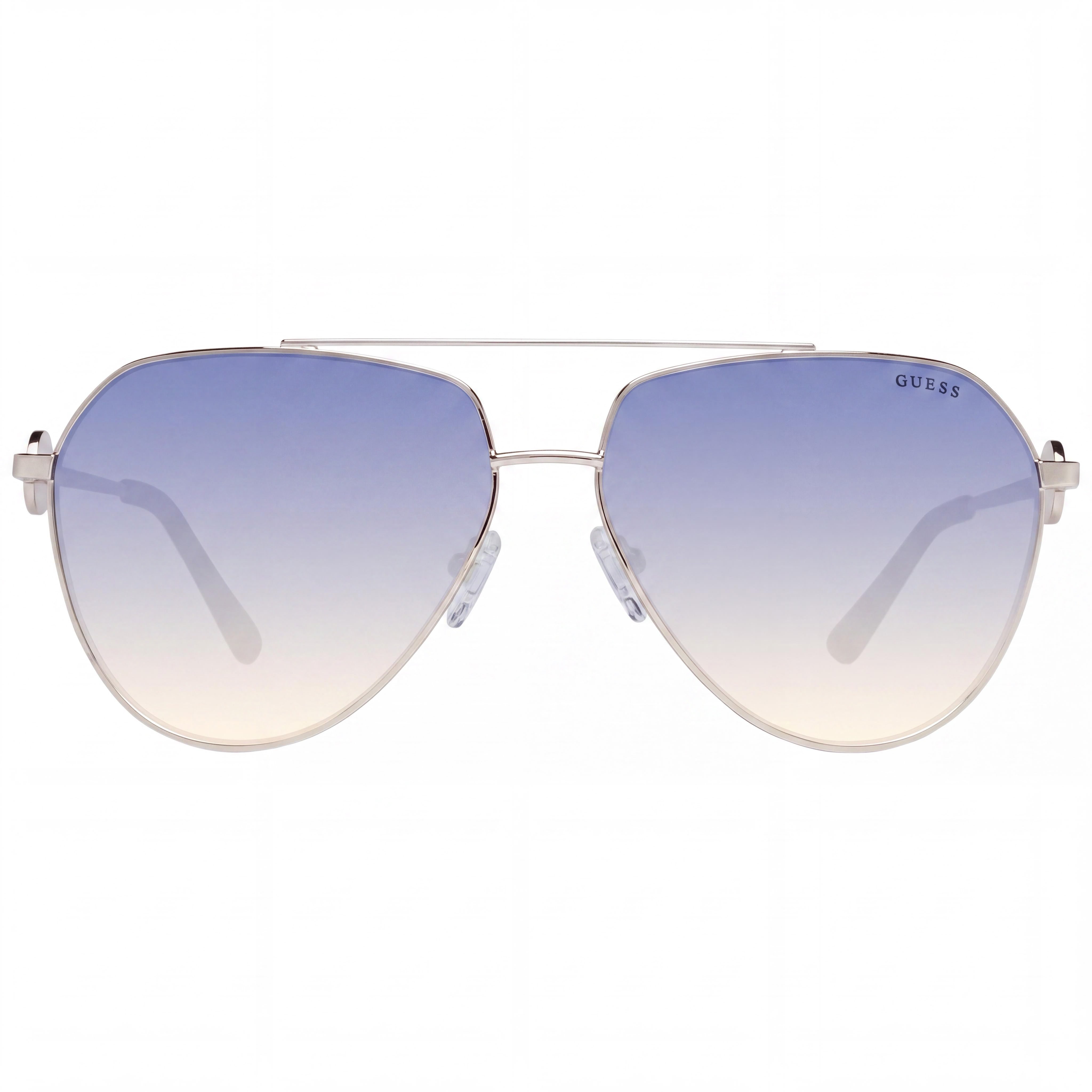 GUESS Classic Unisex Bluetooth Polycarbonate Multi-coloured Sunglasses, Blue Gradient Lens, 62mm, 100% UV Protection, Photo 2