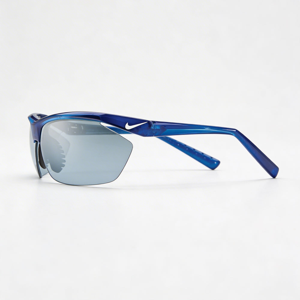 Nike Wayfarers Women's Blue Plastic Competition Sunglasses with UV Protection & Interchangeable Lenses