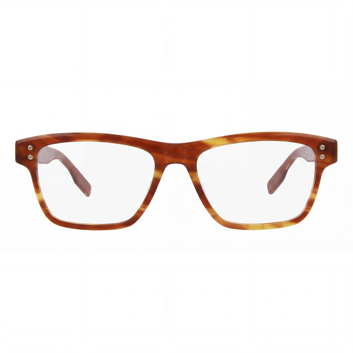 Montura de gafas graduadas MONTBLANC para hombre, forma cuadrada/rectangular, plástico multicolor, 55 mm, Photo 2