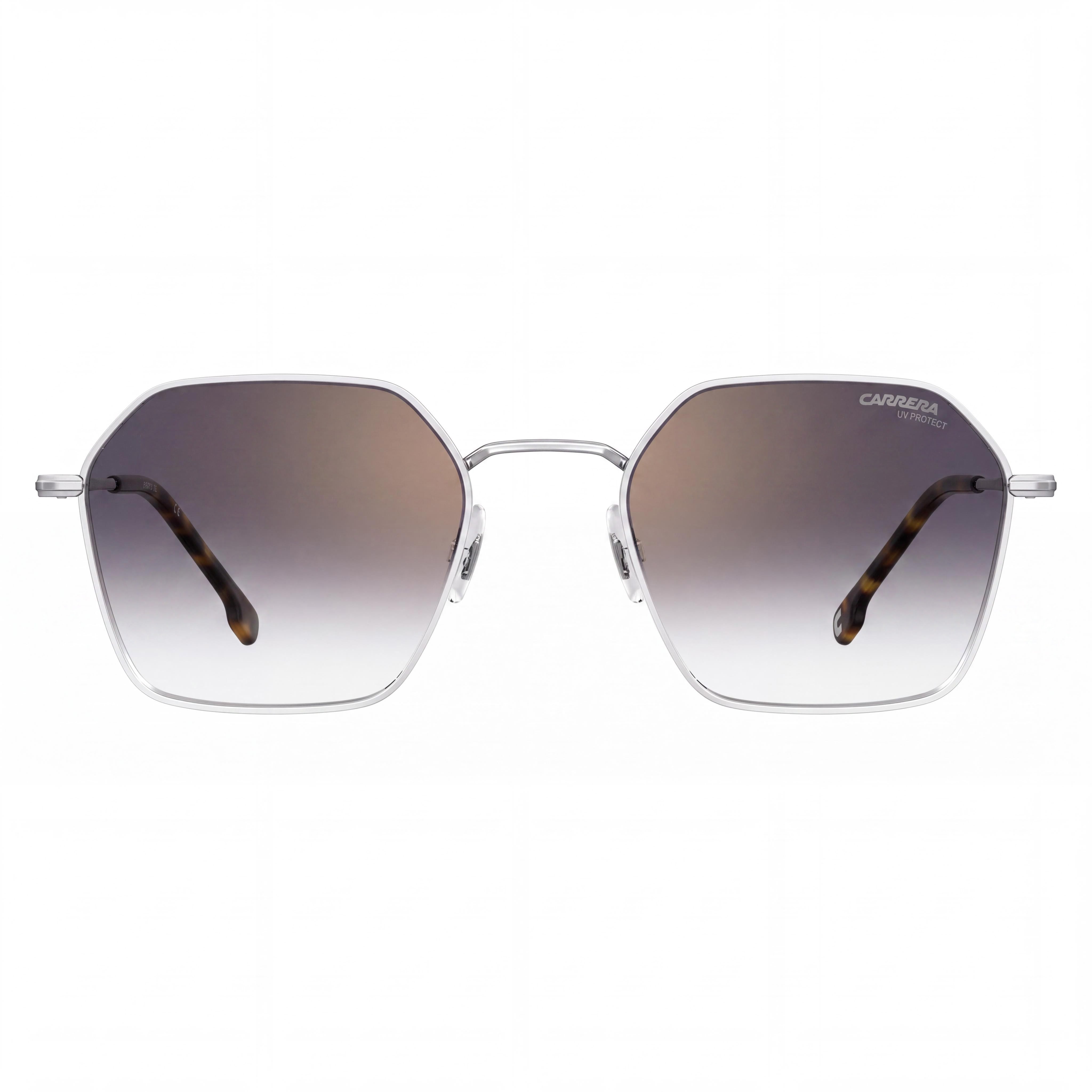 Carrera Men's Carrera 334/S Palladium Stainless Steel Sunglasses, Grey Shaded Gold Mirror, 100% UV, 53mm, Photo 2