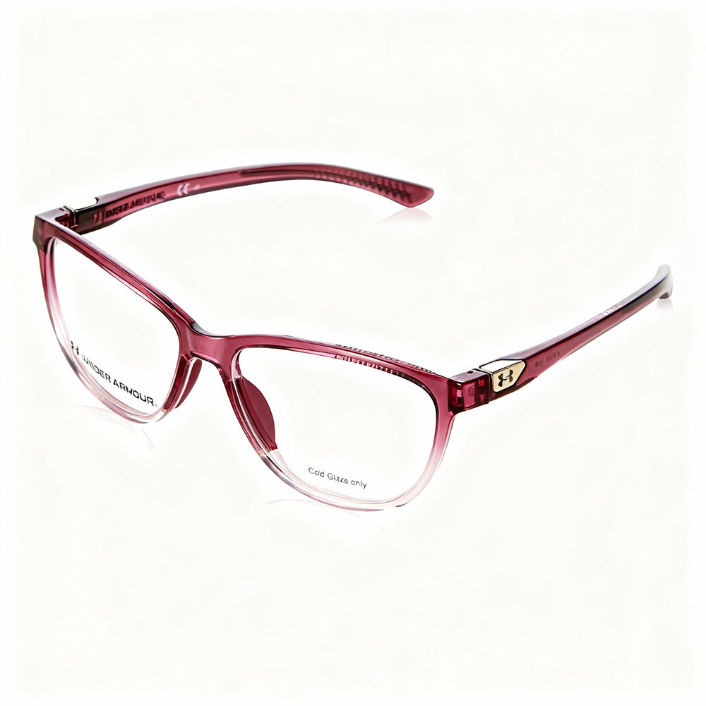 Under Armour UA 5038 Men's Polyamide Frame Polycarbonate Lens Burgundy Non Polarized Sunglasses 54mm
