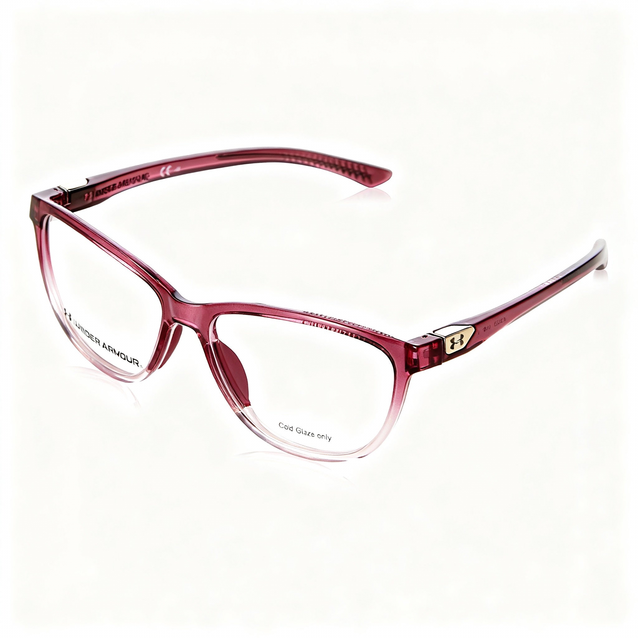 Under Armour UA 5038 Men's Polyamide Frame Polycarbonate Lens Burgundy Non Polarized Sunglasses 54mm, Photo 3