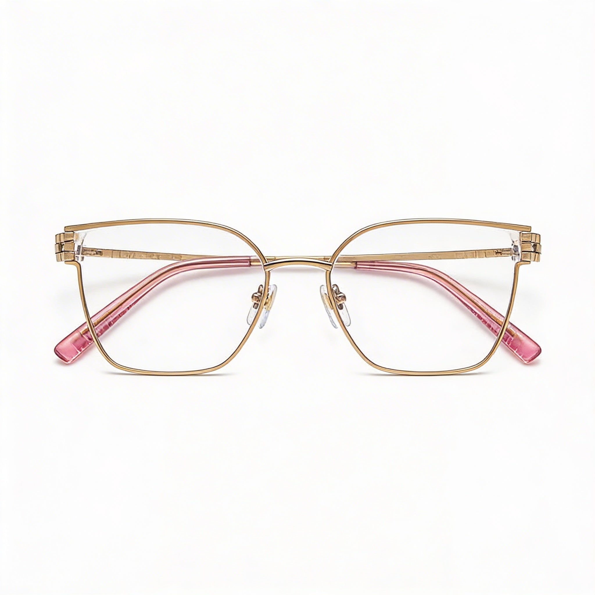 Chopard Luxury Unisex Acetate Frame Optical Glasses, Shiny Copper Gold, 54-17-140mm, Photo 3