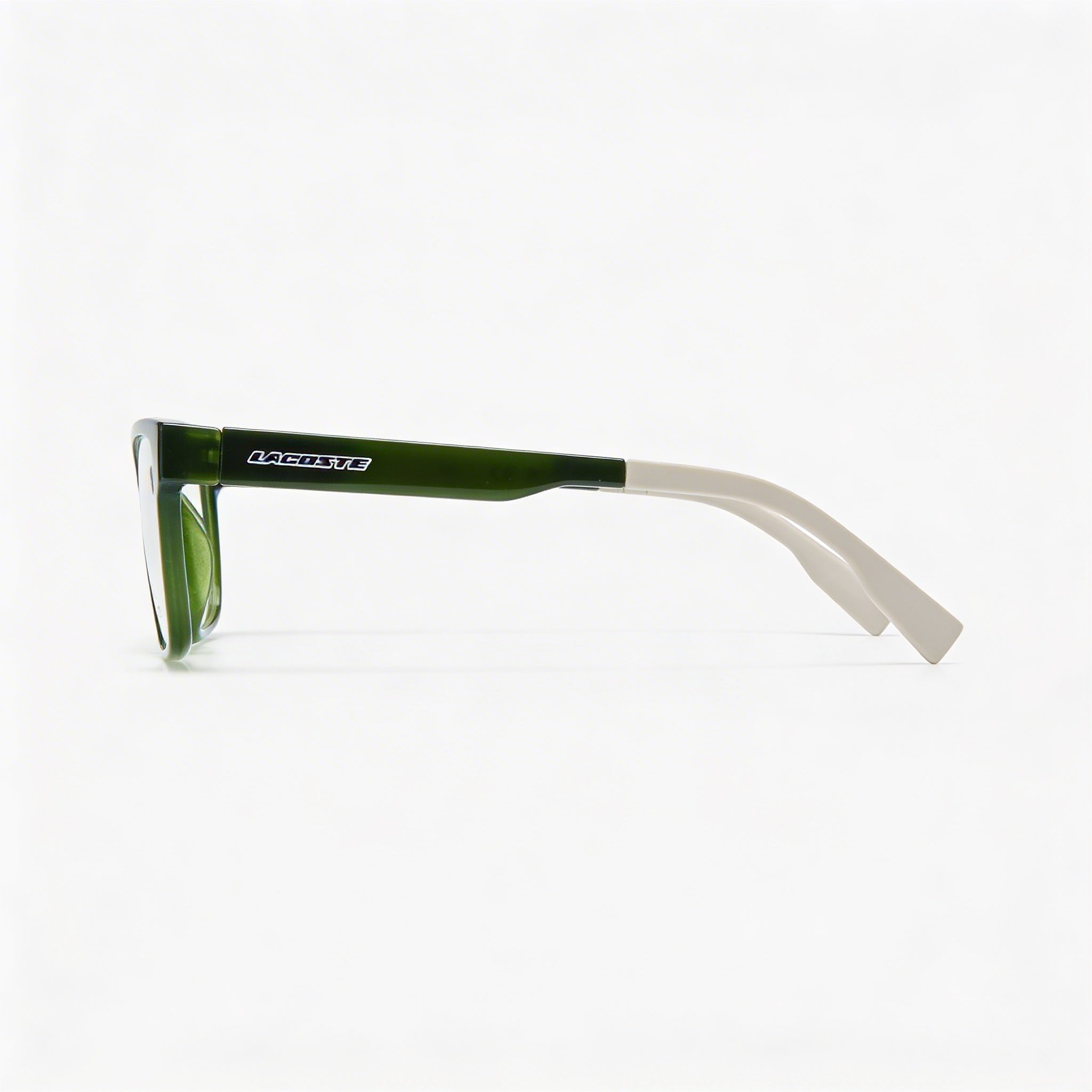 Gafas de sol Lacoste Modern Collection para mujer con montura inyectada en verde Lumi y lentes de policarbonato de 49 mm, Photo 2
