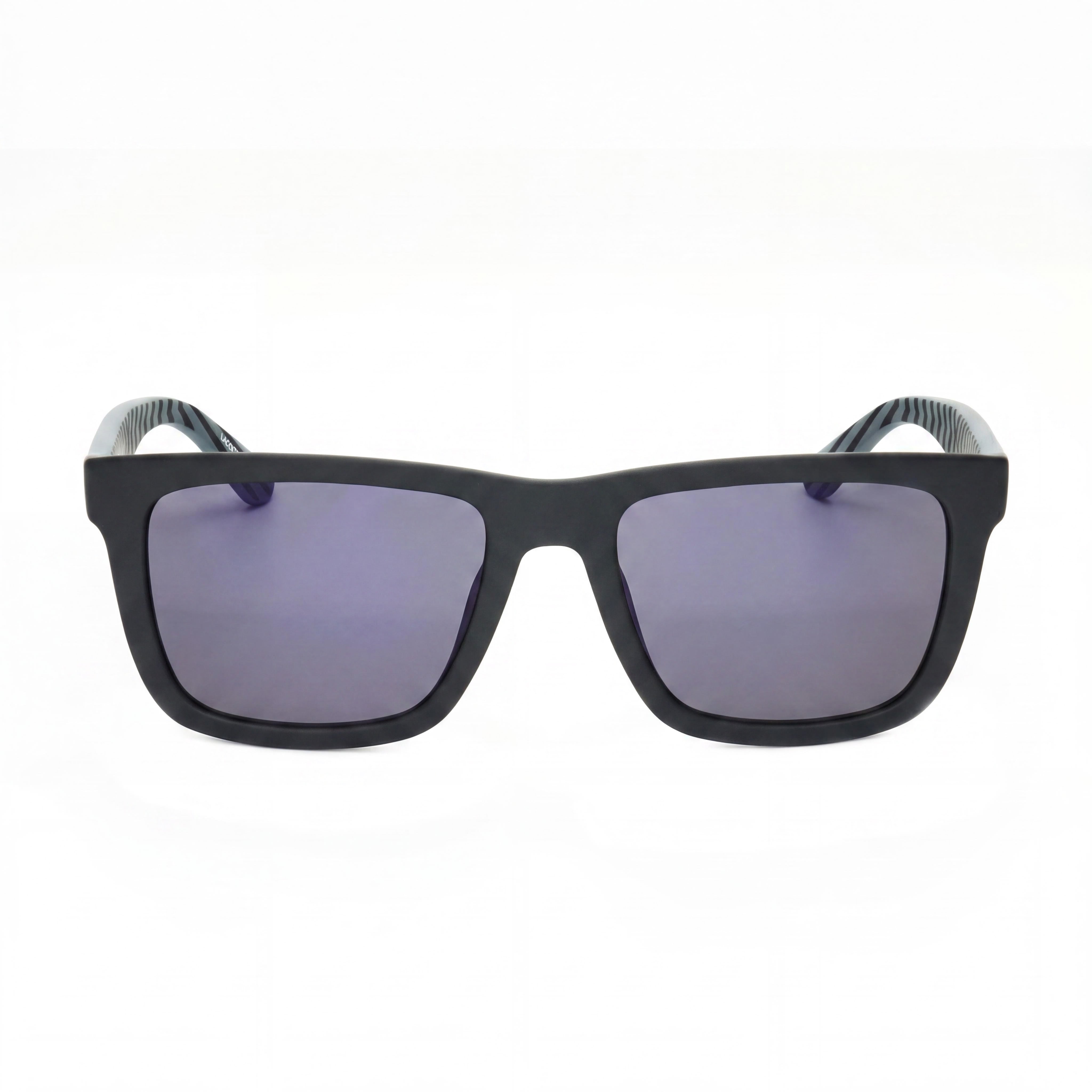 Gafas de sol Lacoste Classic de acetato para mujer, antirreflejos, no polarizadas, con lentes azul marino y marrón mate, 100 % protección UV, 54 mm, Photo 2